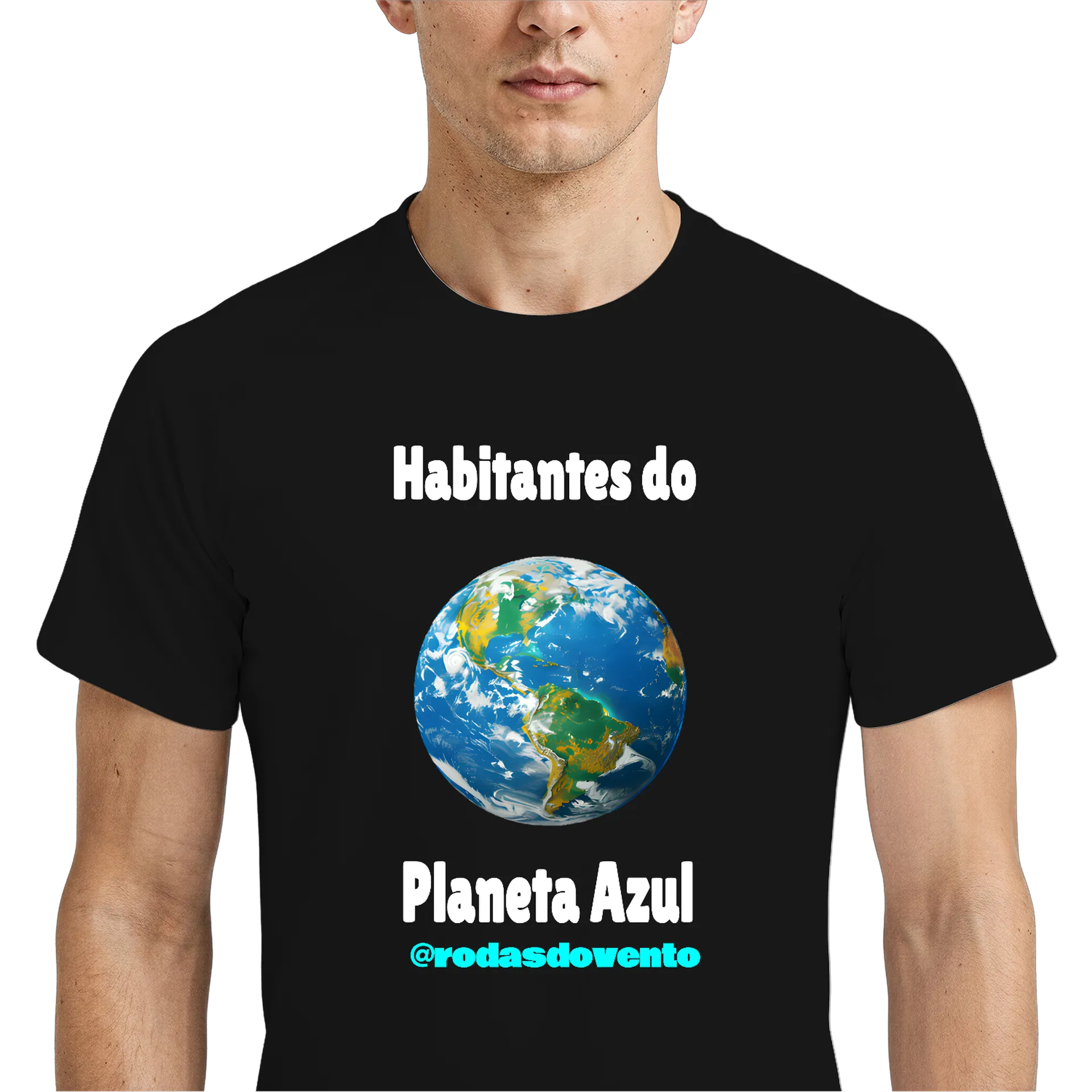 Camiseta DryFit Planeta Azul de RodasdoVento — imagem 4 de 6