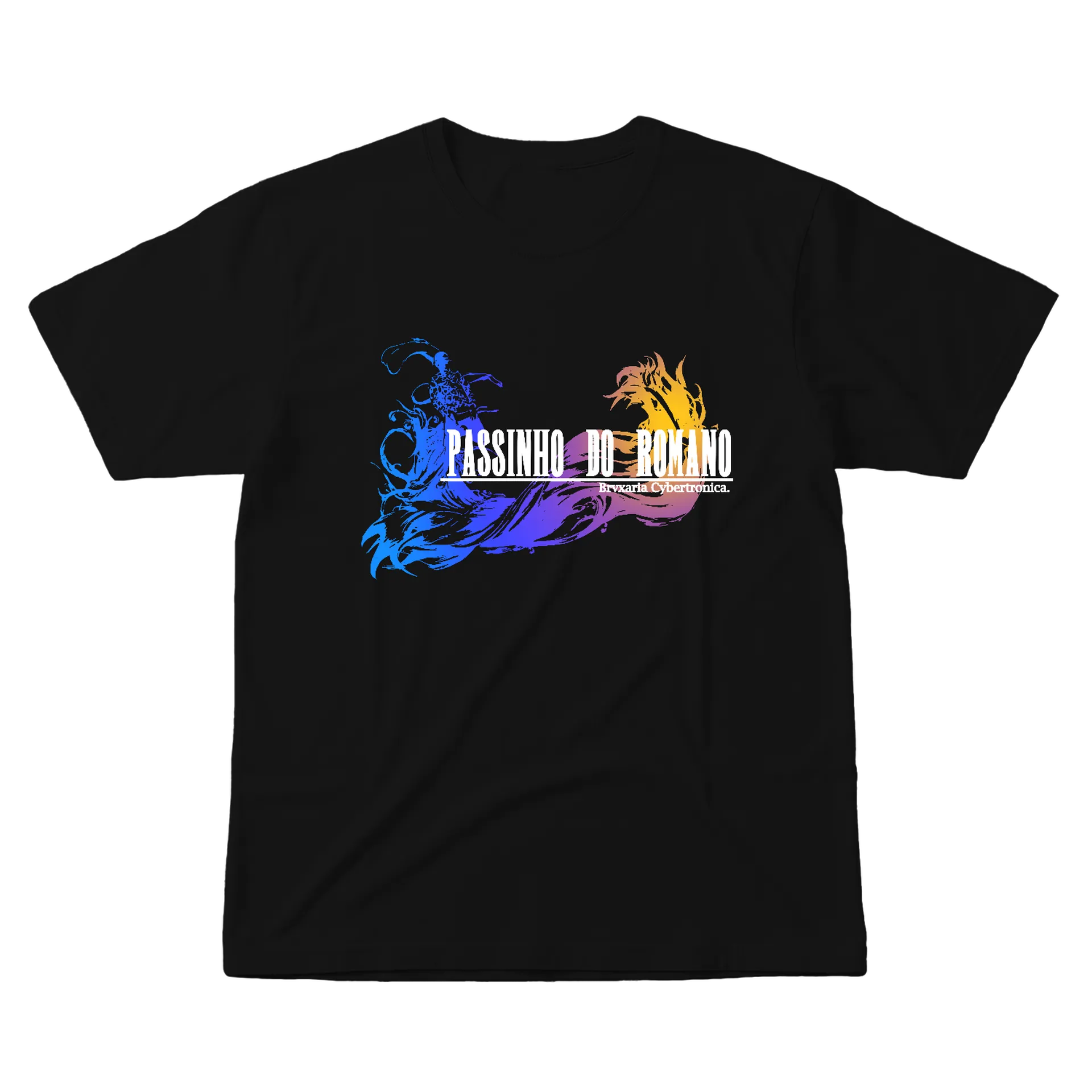 Camiseta Passinho do Romano Preta de BRVXO — imagem 1 de 6