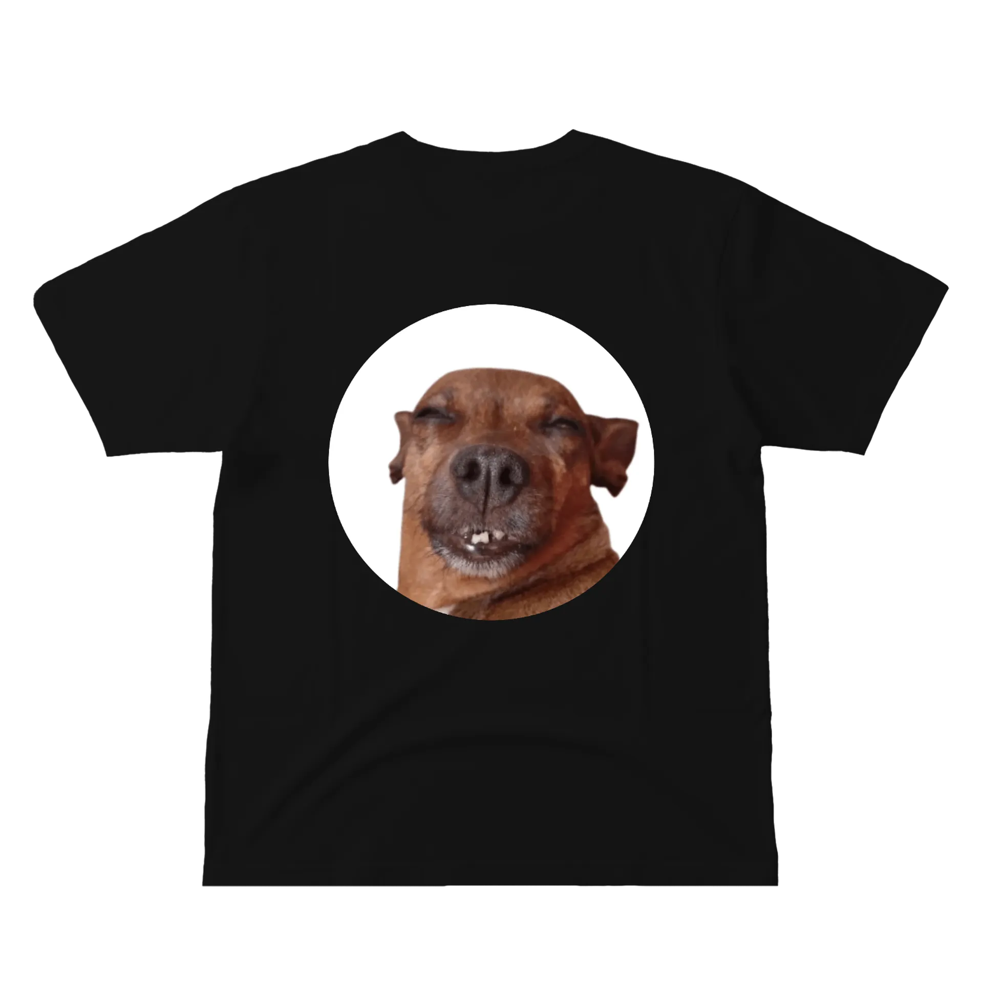 Camiseta Estampa Meg Sorridente 100% Algodão de hiellex