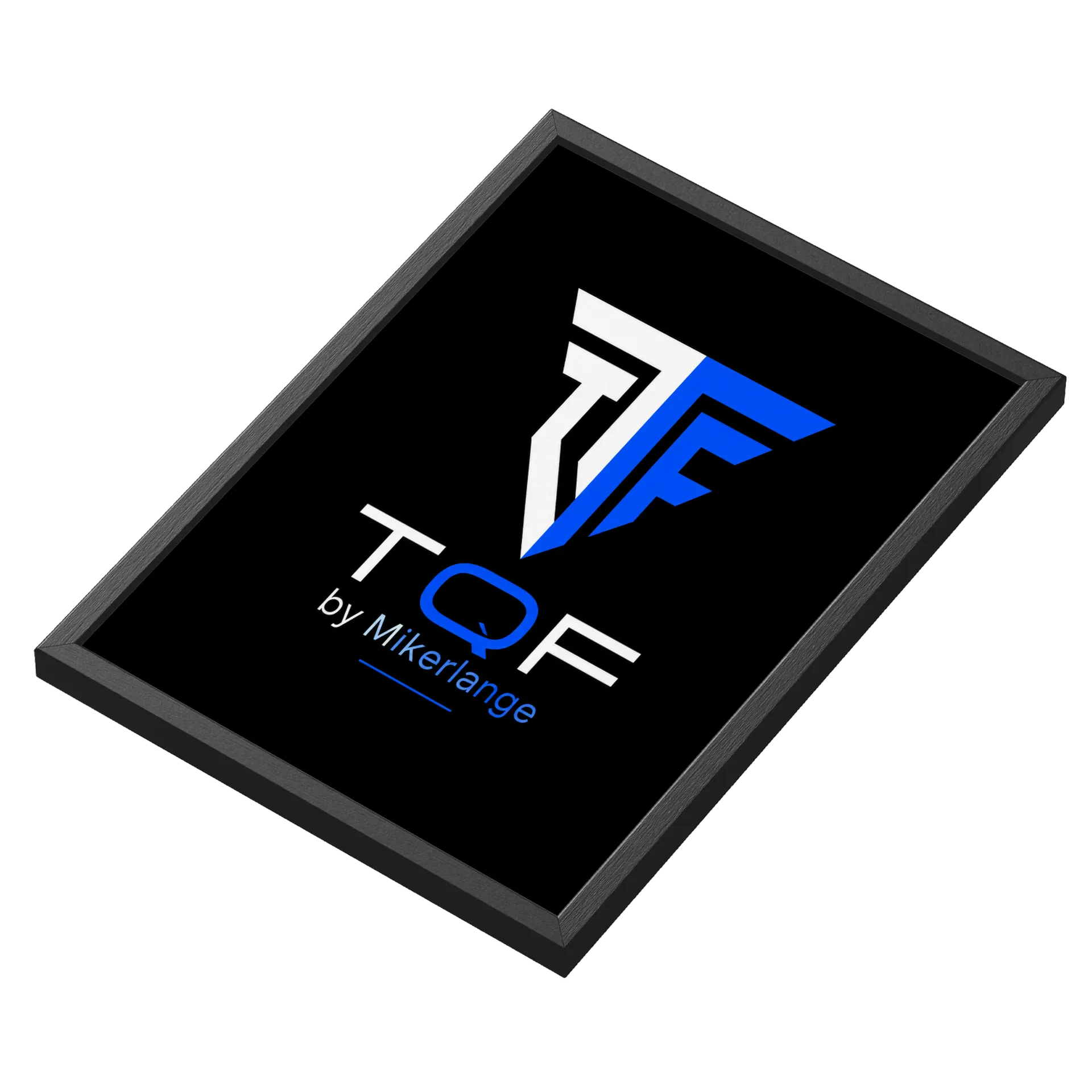 Quadro Logotipo TQF Estilo Moderno A3 de Mikerlange placide — imagem 3 de 3