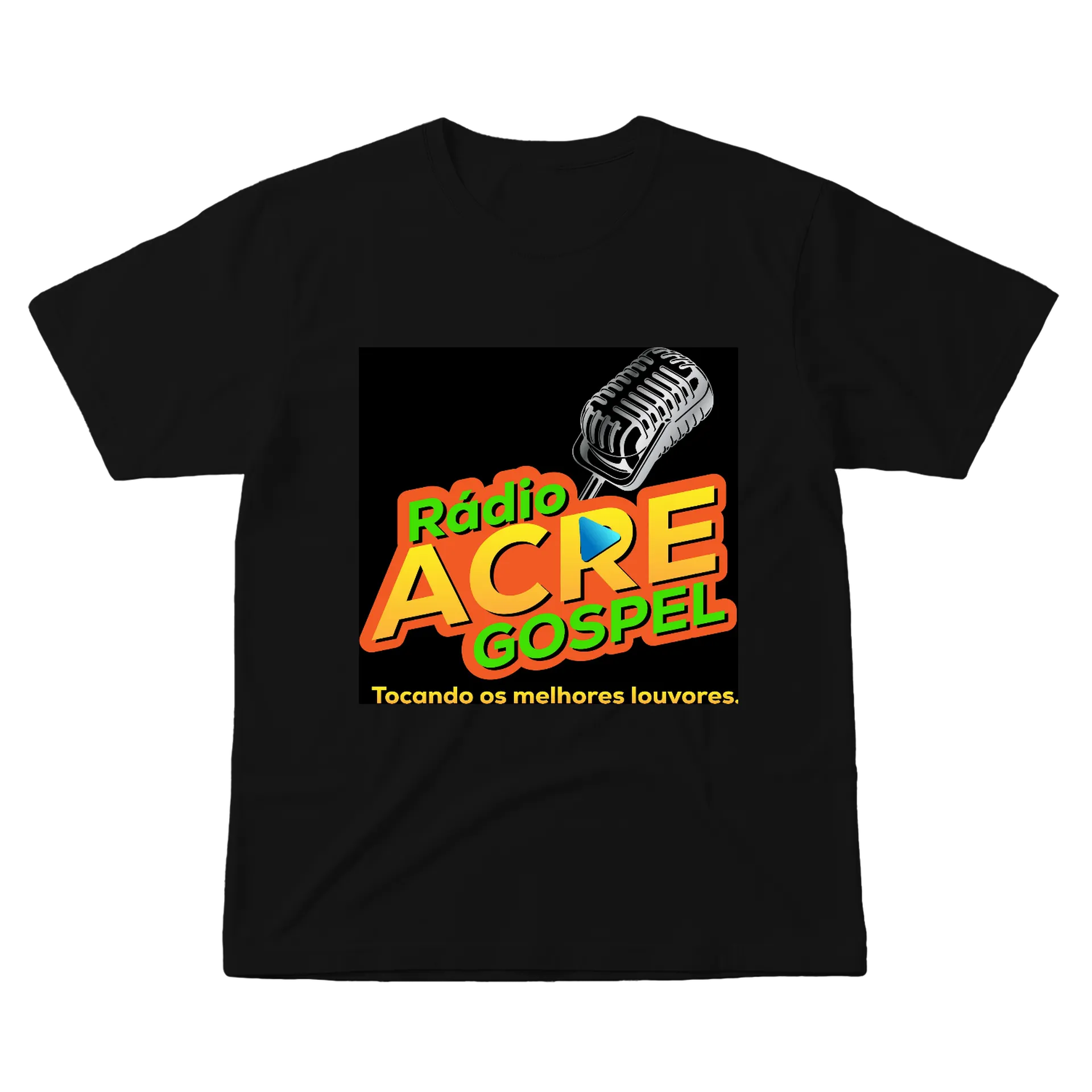 Camiseta personalizada. Rádio Acre gospel  de José Raimundo  — imagem 1 de 6