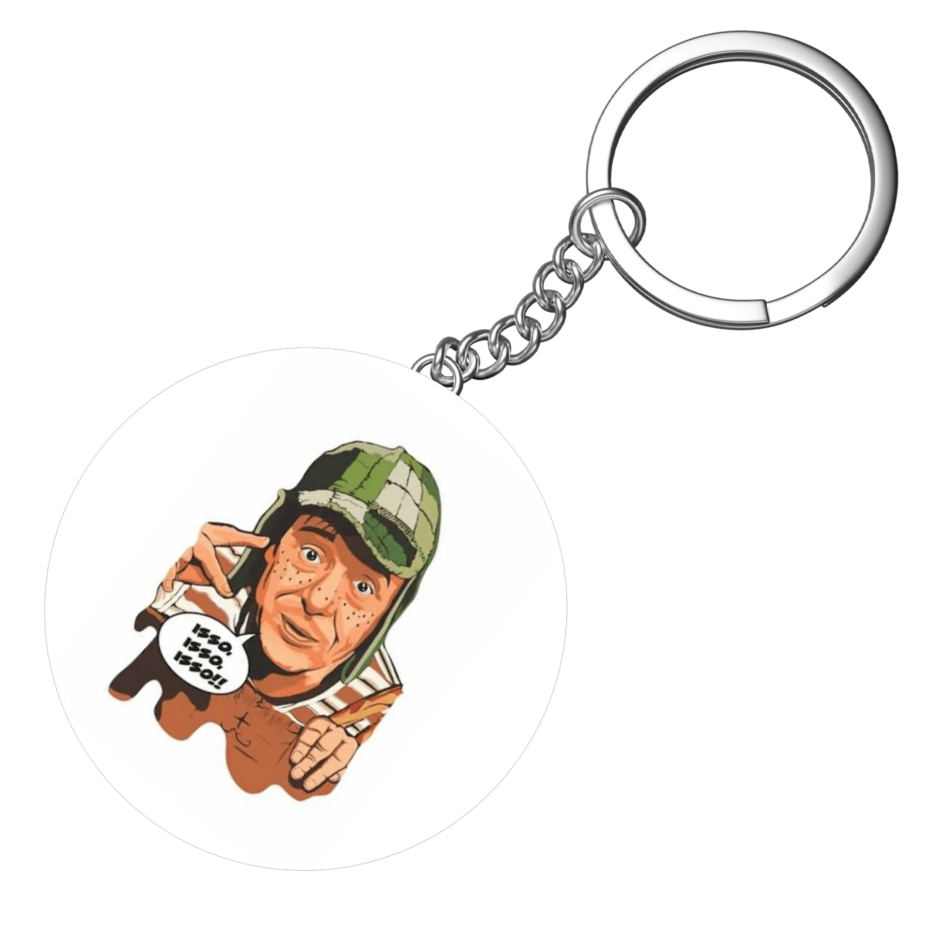 Chaveiro personalizado Chaves de Marcos Caroço Geek — imagem 3 de 3