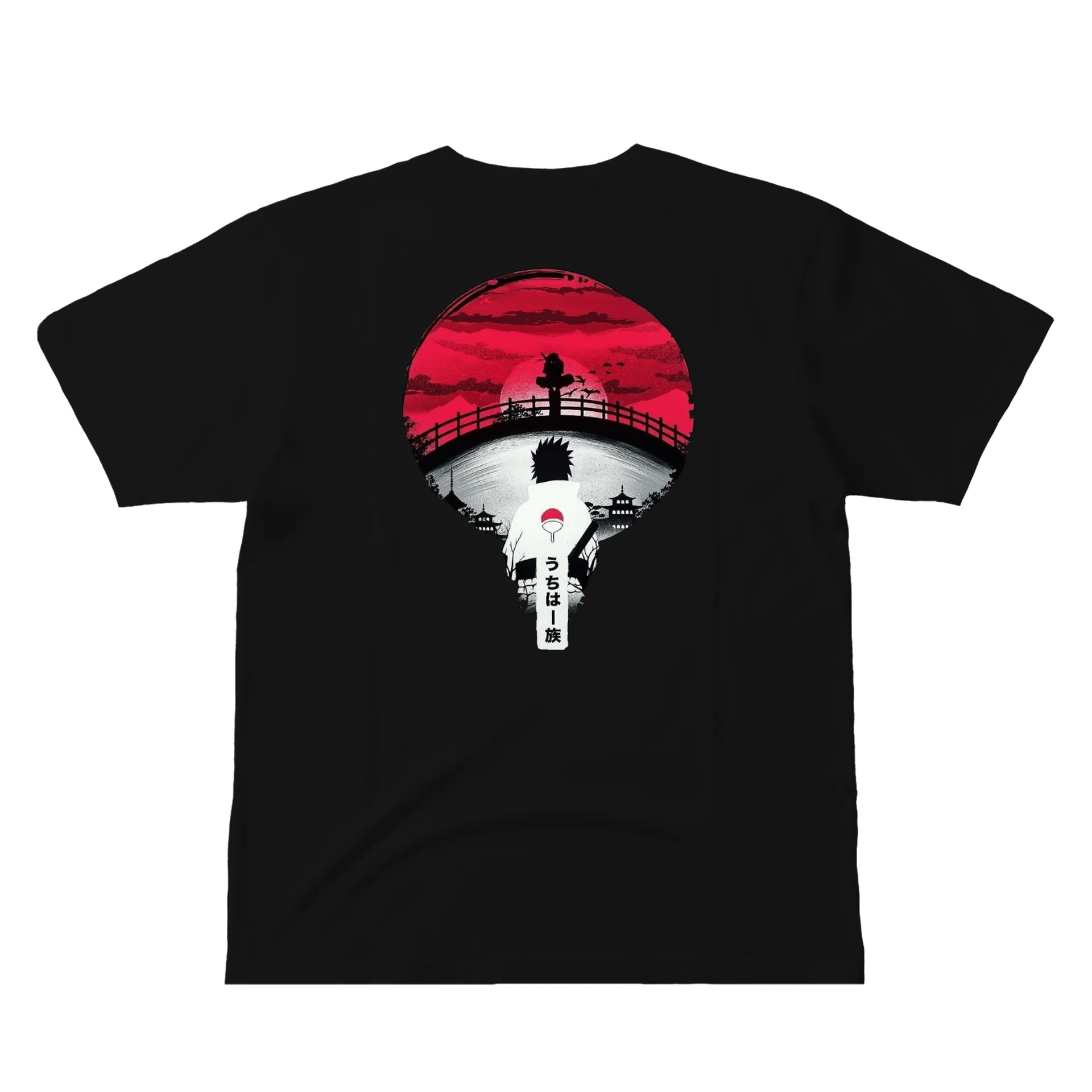 Camiseta Naruto Uchiha 100% Algodão - Imagem 3
