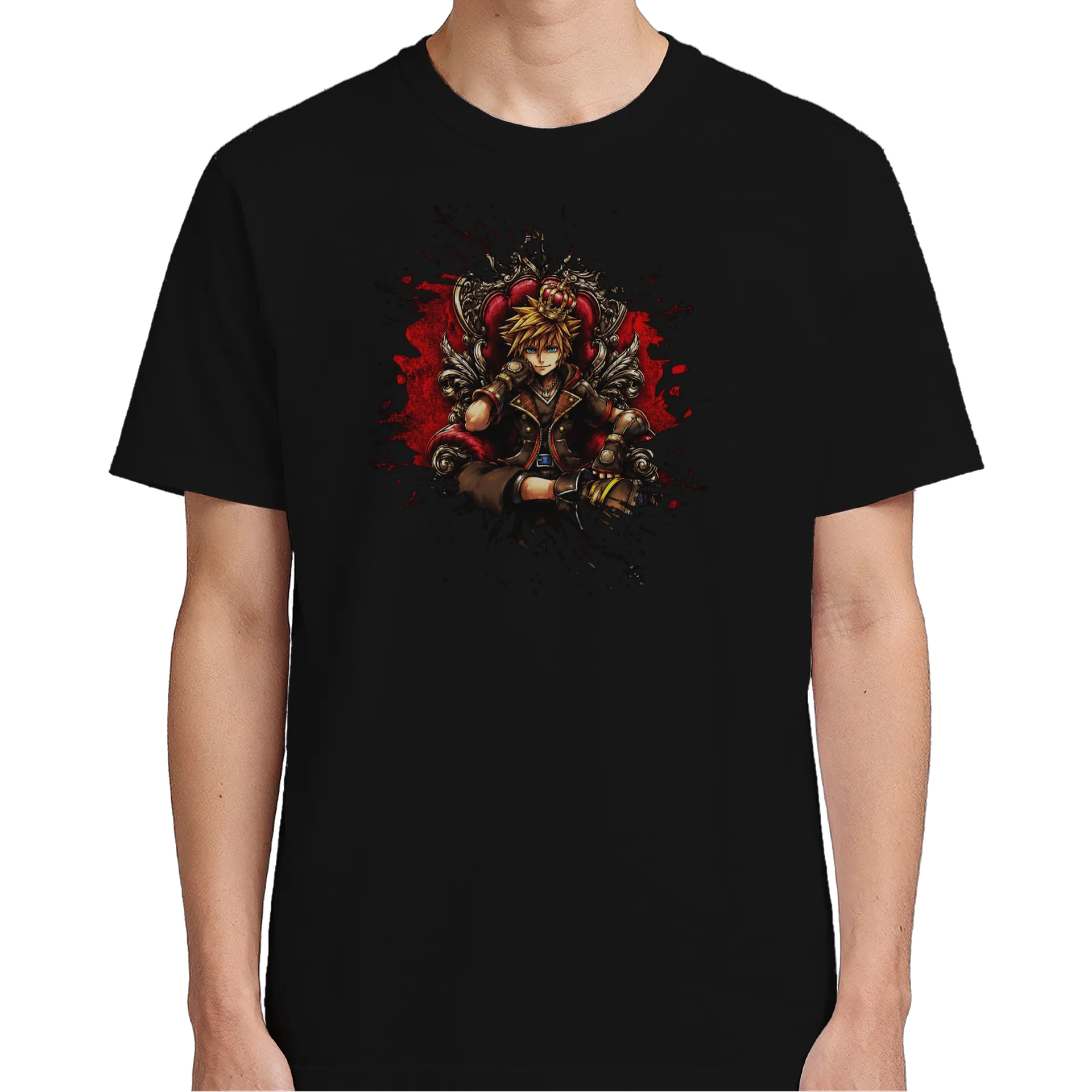 Camiseta Sora Kingdom Hearts 3 100% Algodão - Imagem 5