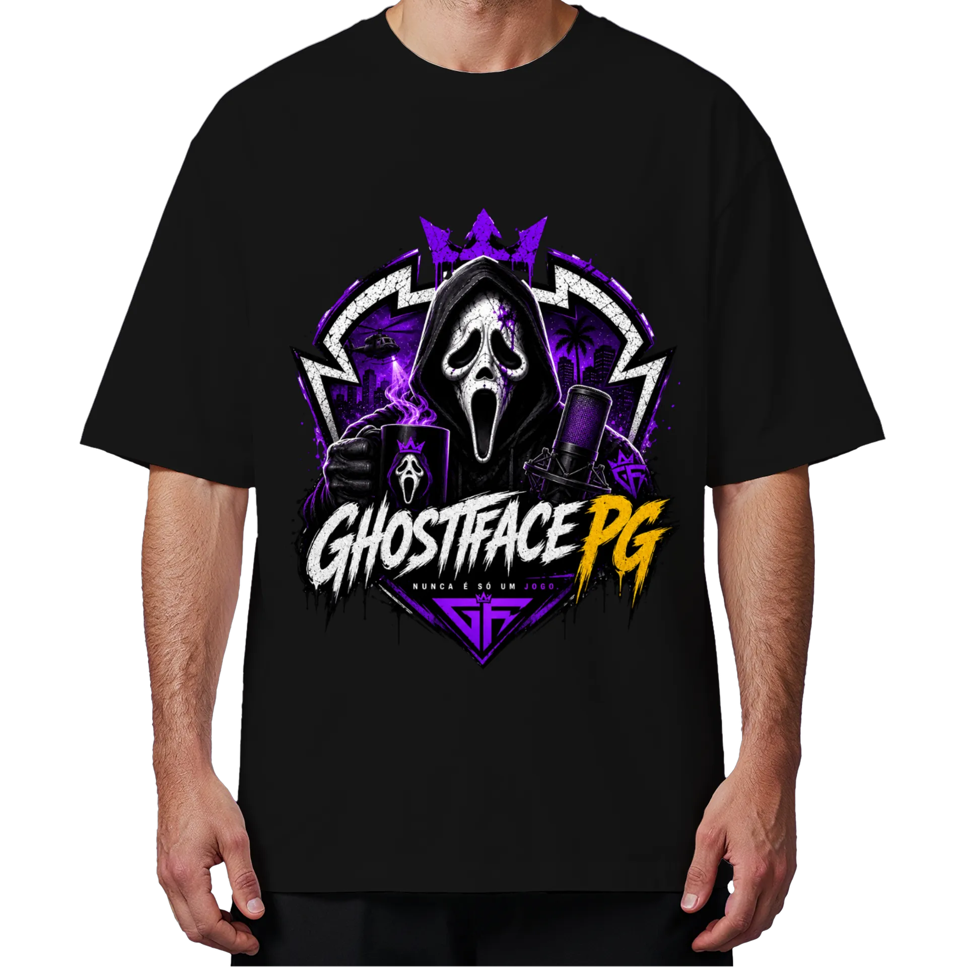 Camiseta Oversized GHOSTPG GF - Imagem 4