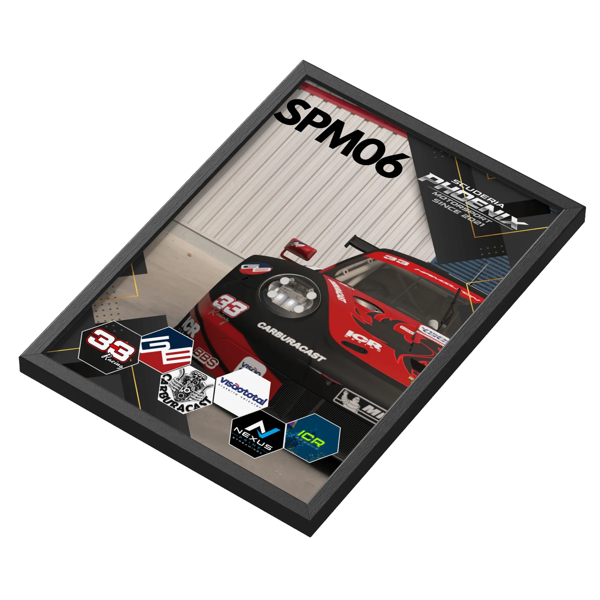 Quadro Porsche SPM06 Livery 2025 - Imagem 3