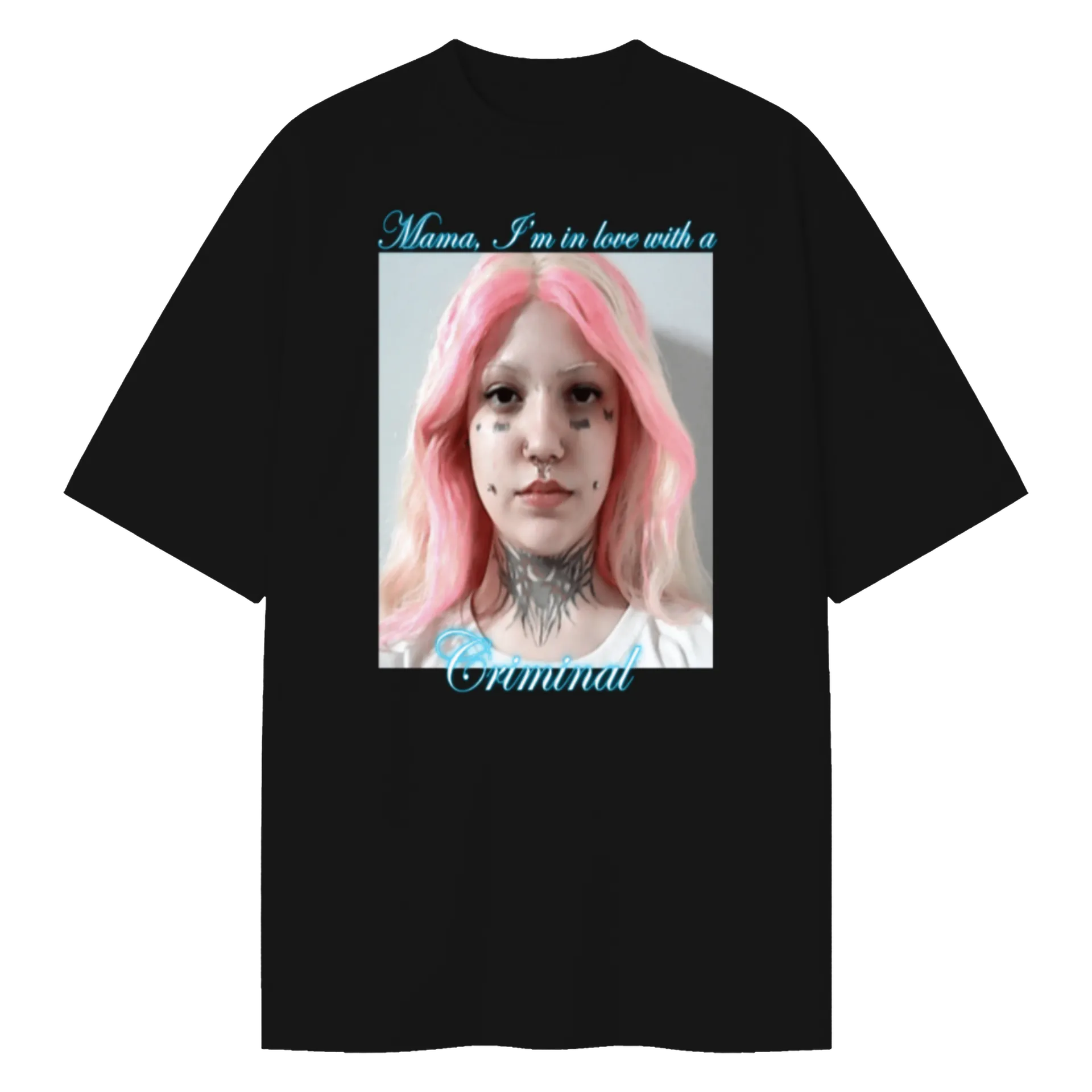 Camiseta Oversized Criminal - Imagem 1