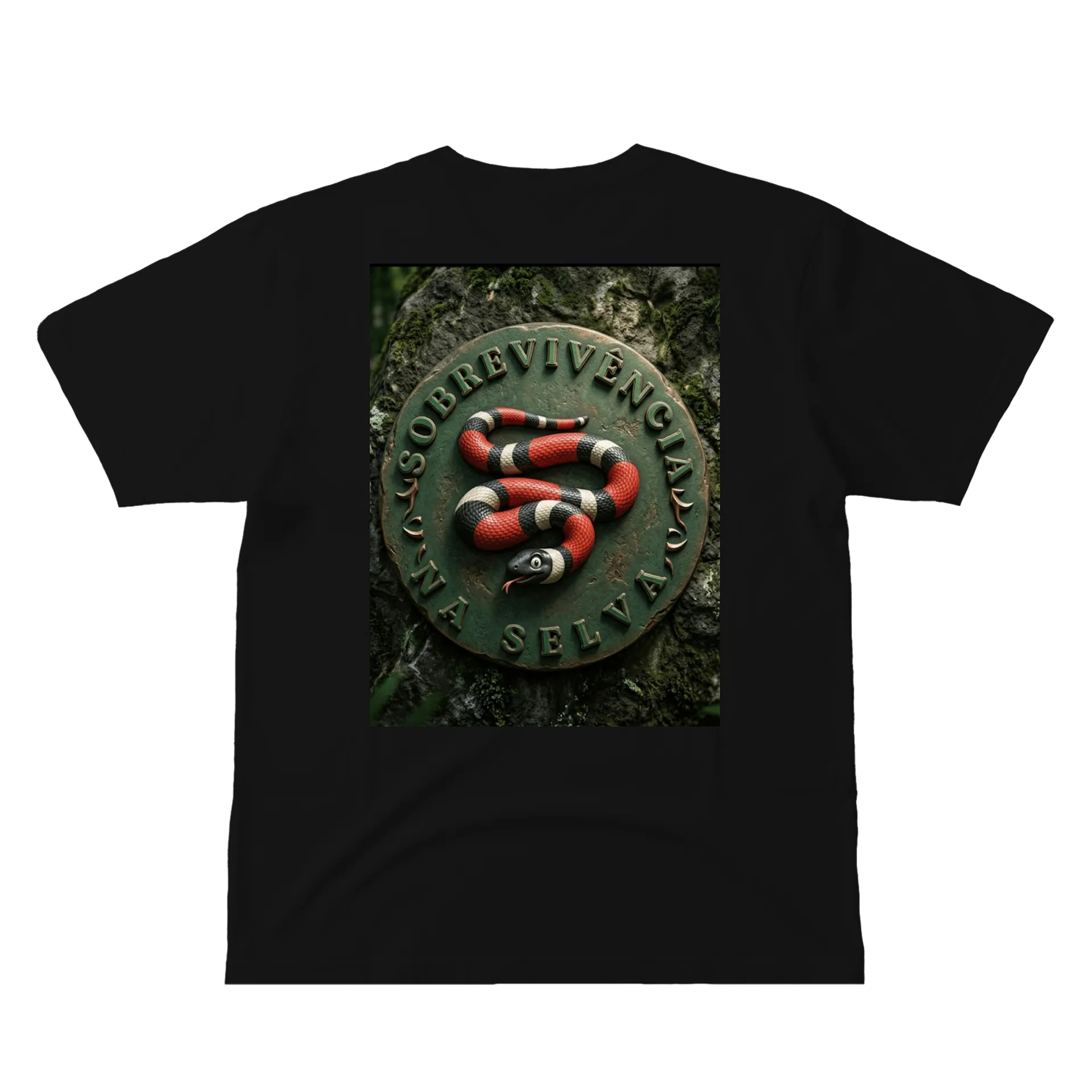 Camiseta personalizada Sobrevivência Na Selva  - Imagem 3
