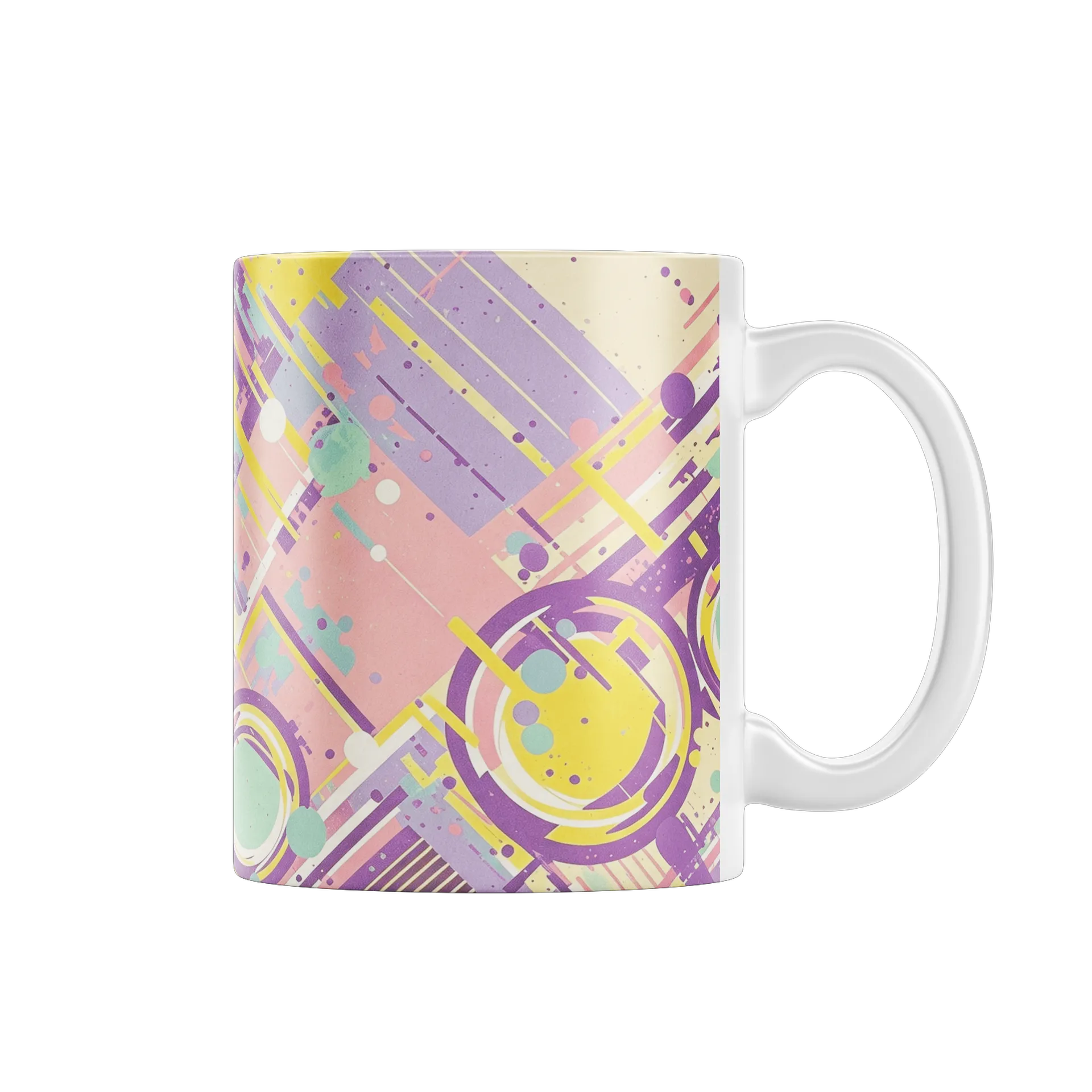 Caneca Silhueta Abstrata 325ml - Imagem 1