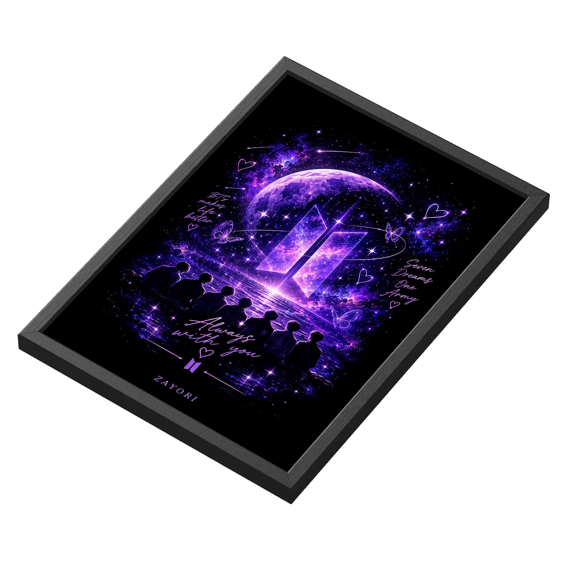 Lua Roxa Galaxy Army - Zayori - Imagem 3