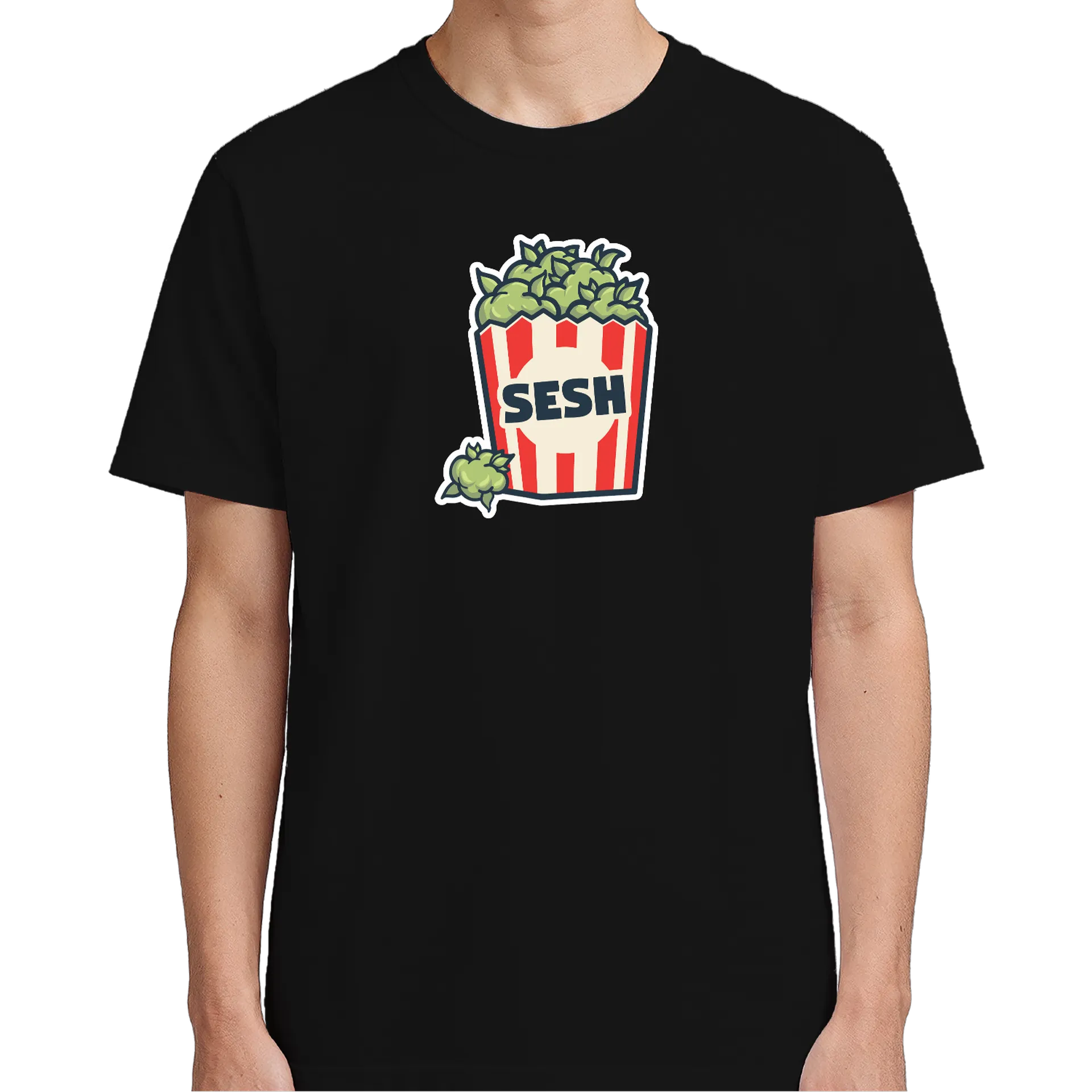 Camiseta Estampa Pipoqueira SESH 100% Algodão - Imagem 5