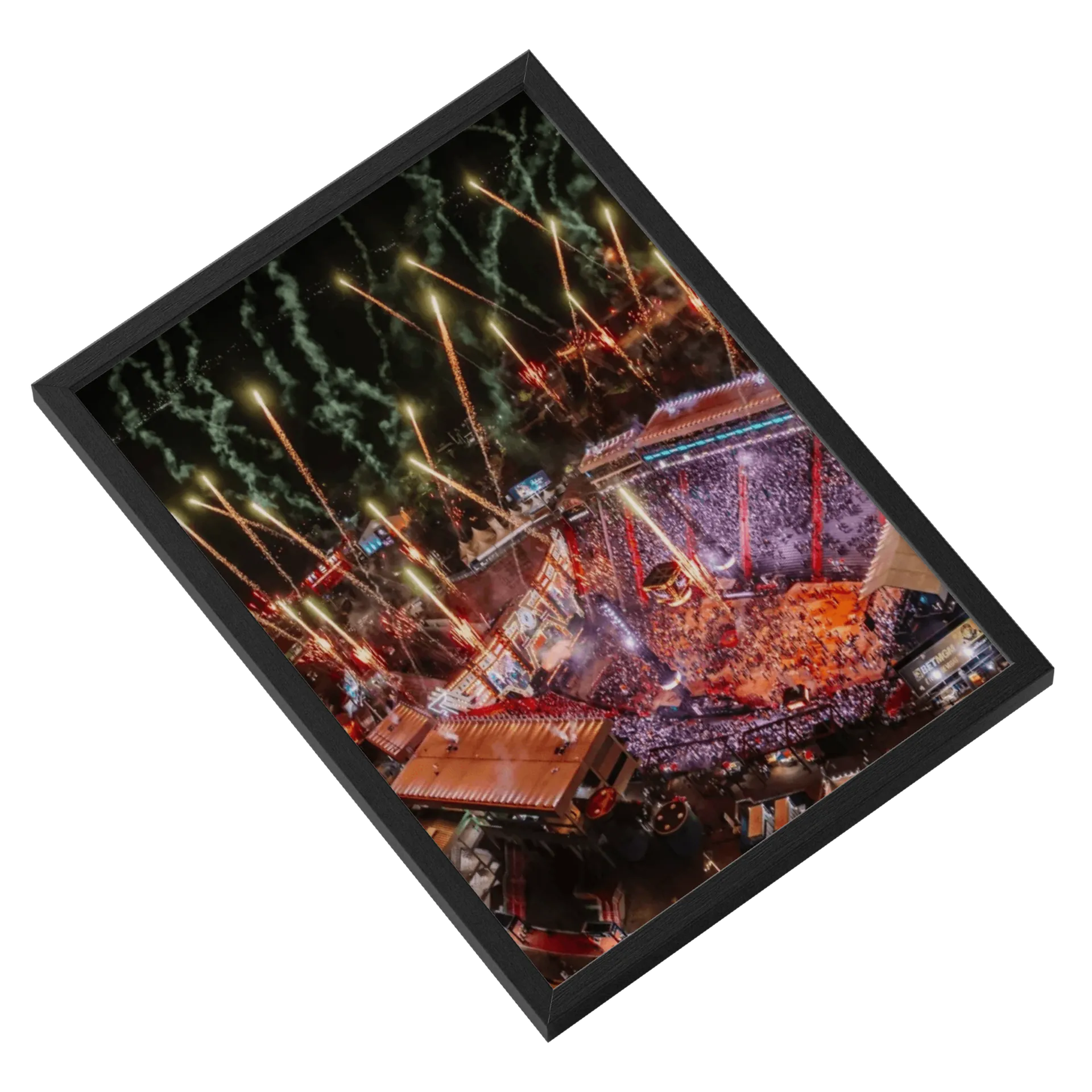 Quadro A3 personalizado Com Vidro - A Festa de Barretos 2 de Robson — imagem 2 de 3