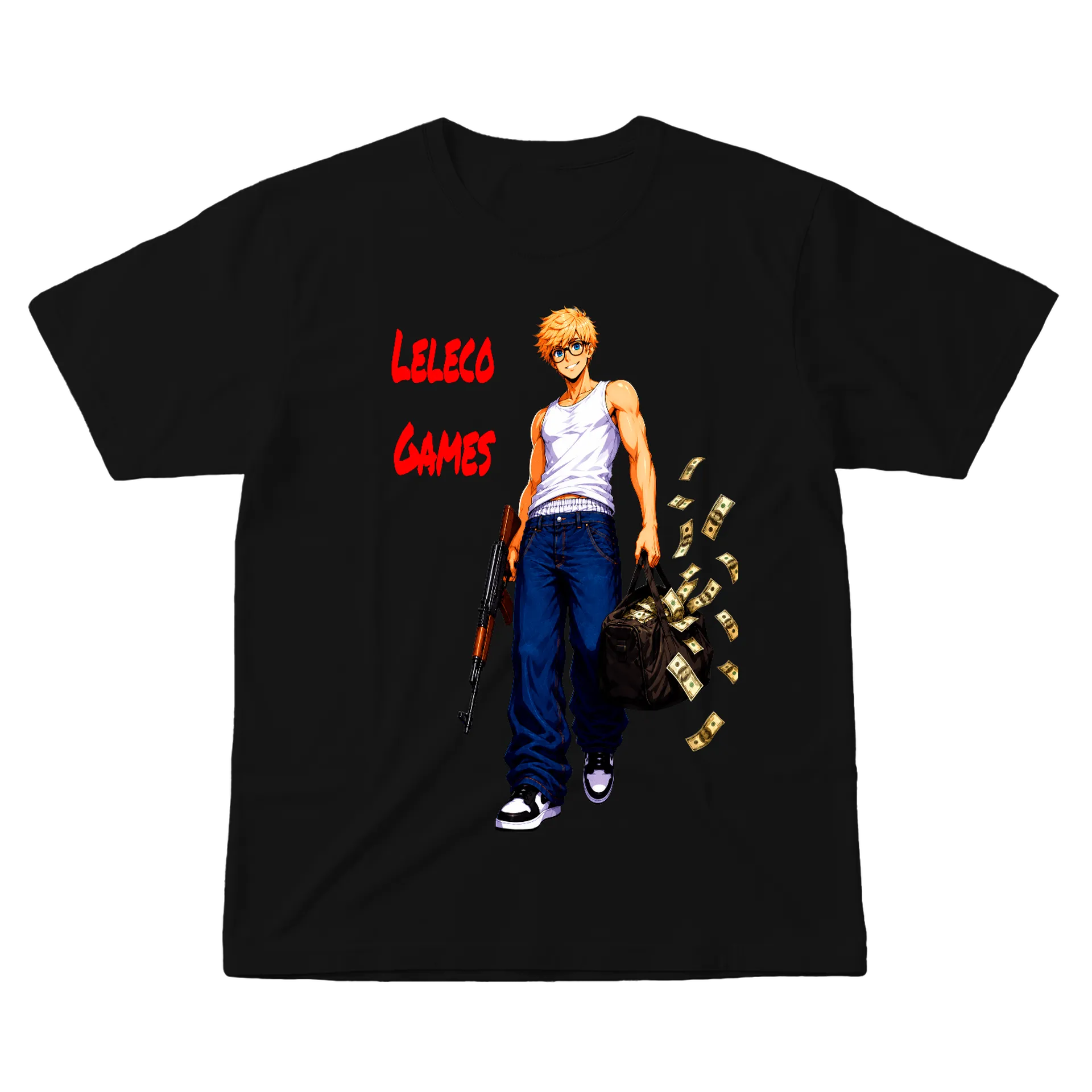 Camiseta Leleco Games de LeandroPich — imagem 1 de 6