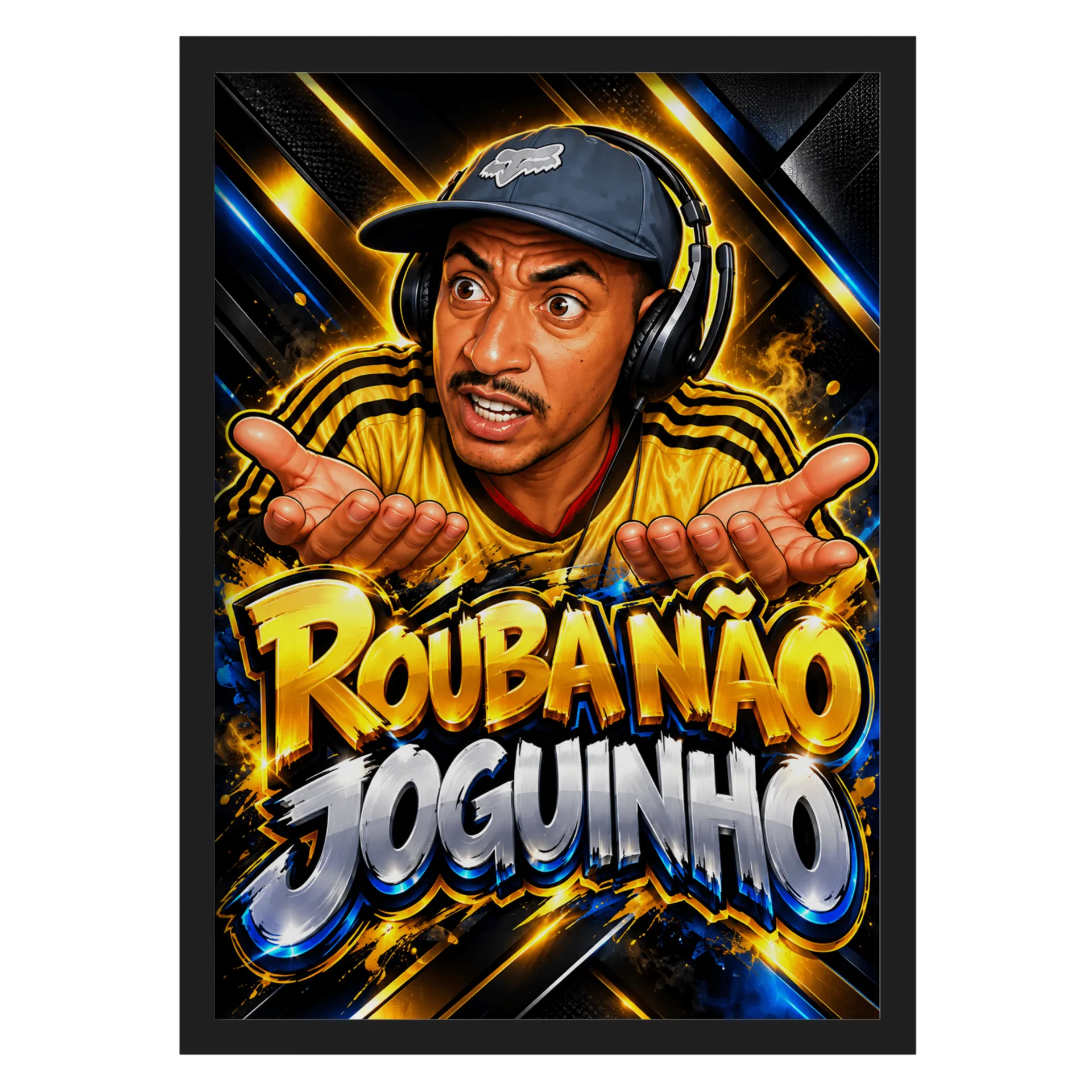Quadro A3 personalizado Com Vidro - Imagem 1