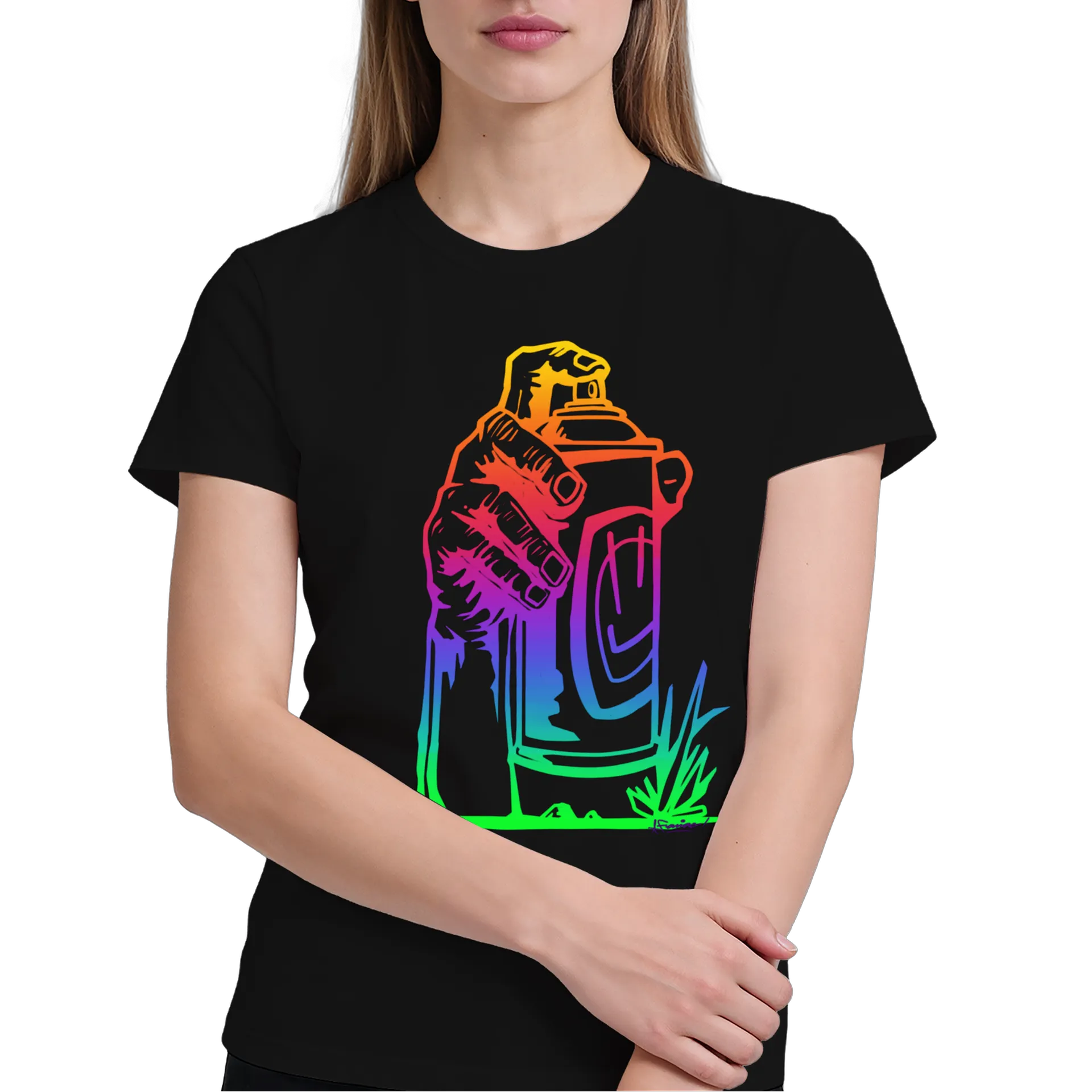 Camiseta Estampa Graff For All 100% Algodão de Referencia Studio — imagem 3 de 6
