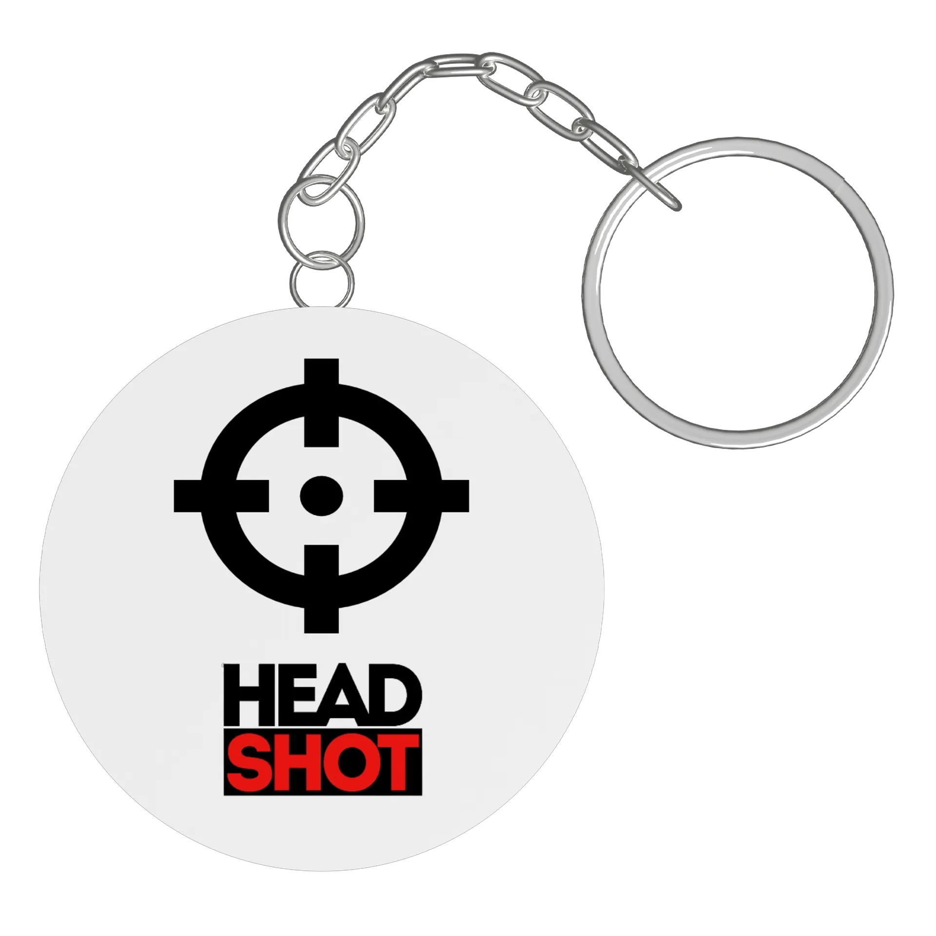 Chaveiro MDF Estampa Headshot Personalizado de Luanxl7