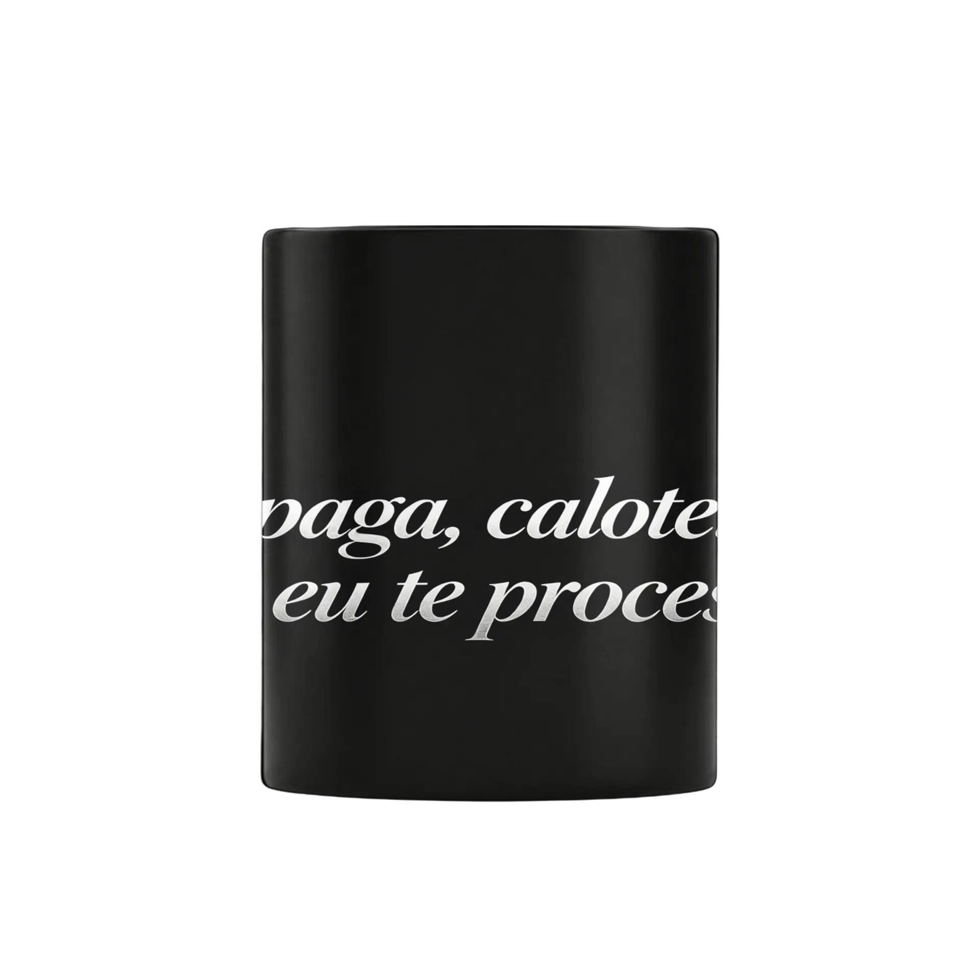 Caneca Personalizada Frase Me paga caloteiro 325ml - Imagem 1