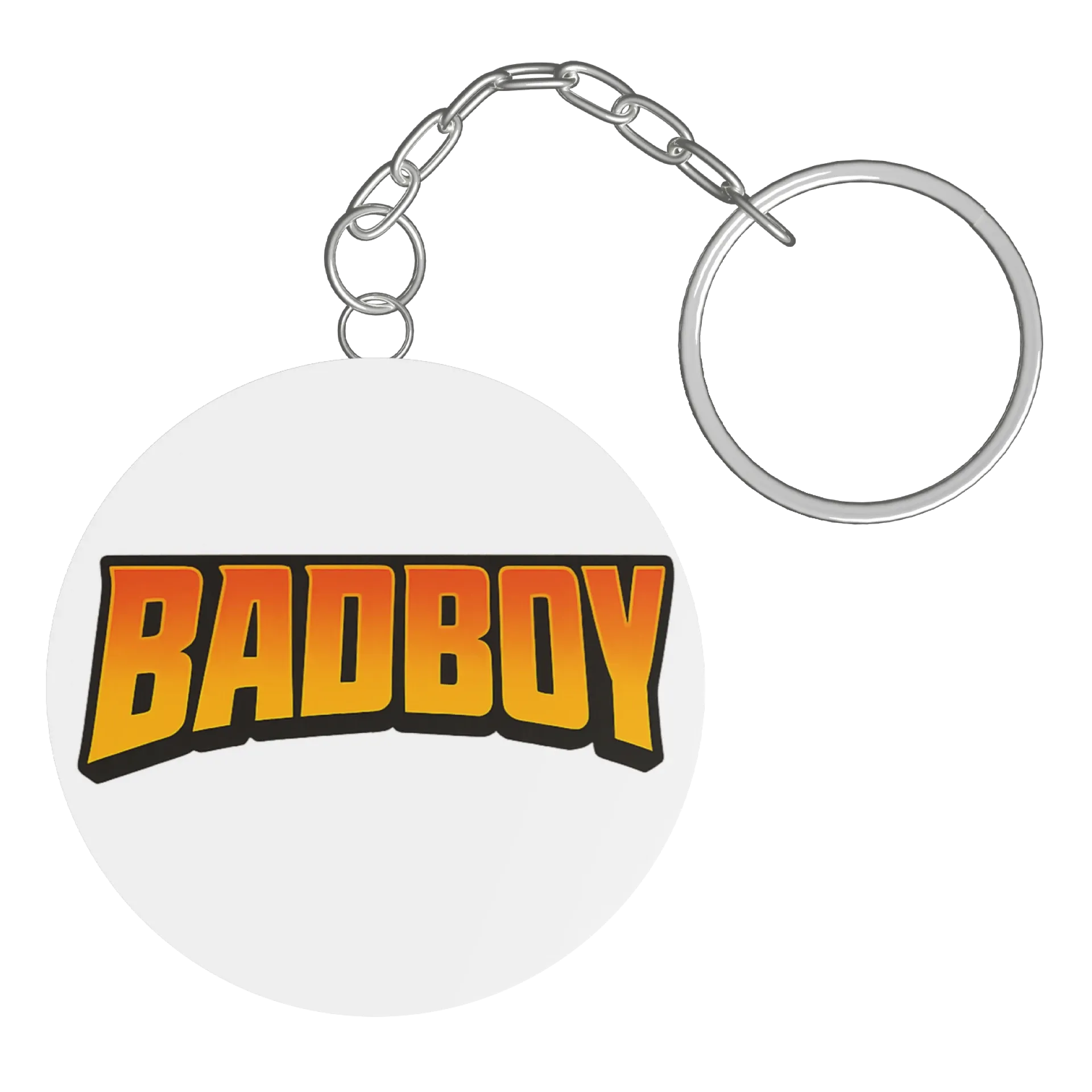 Chaveiro personalizado de Bad Boy