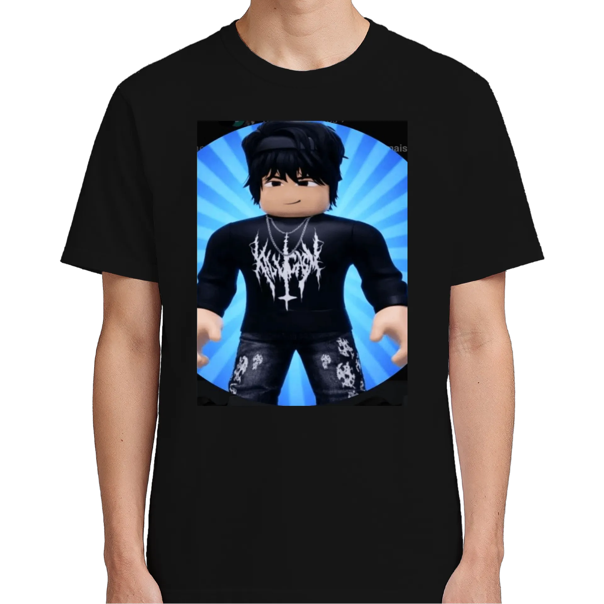Camiseta Estampa Metal Band Black 100% Algodão de Guilherme_blox — imagem 4 de 6