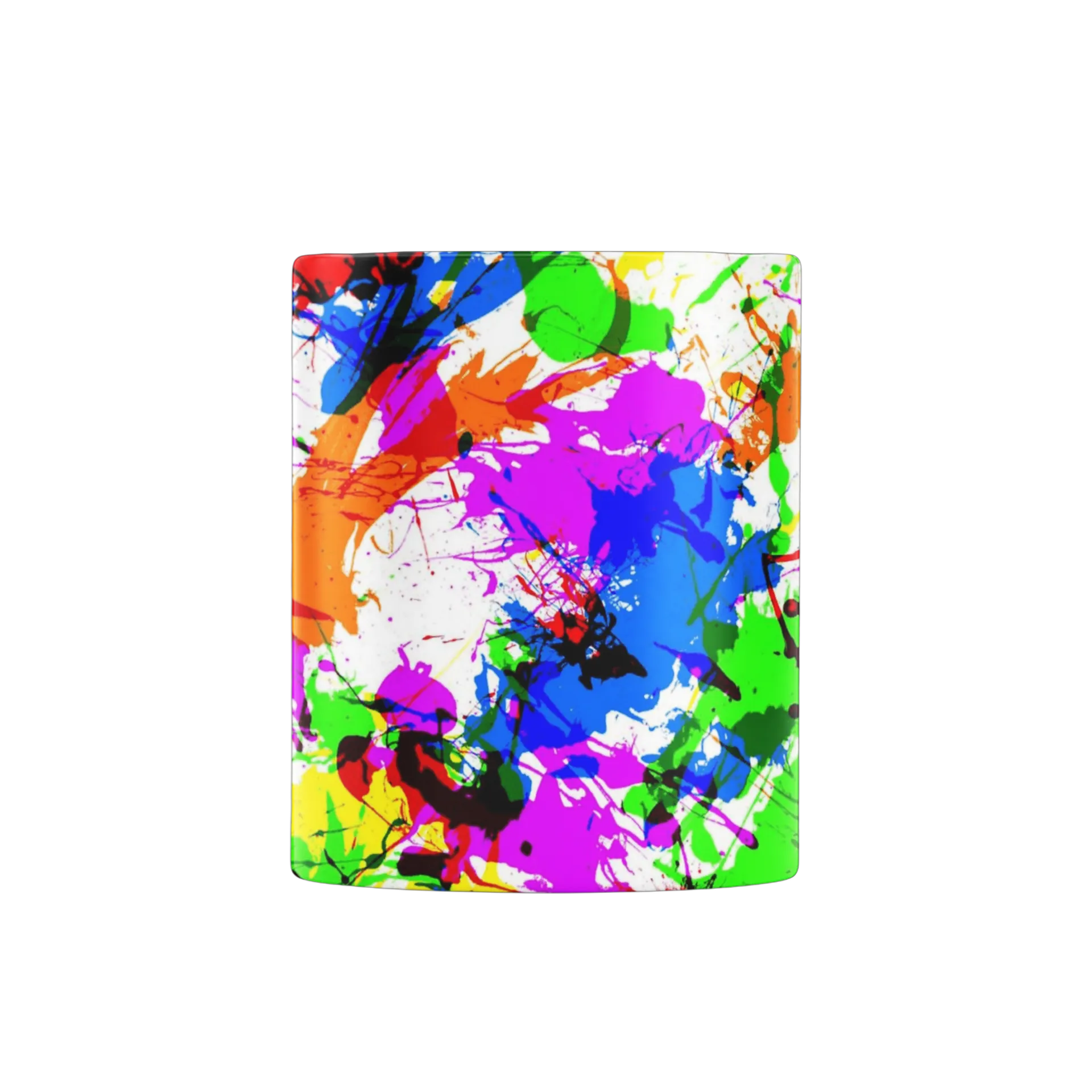 Caneca Estampa Abstrata Colorida 325ml - Imagem 2