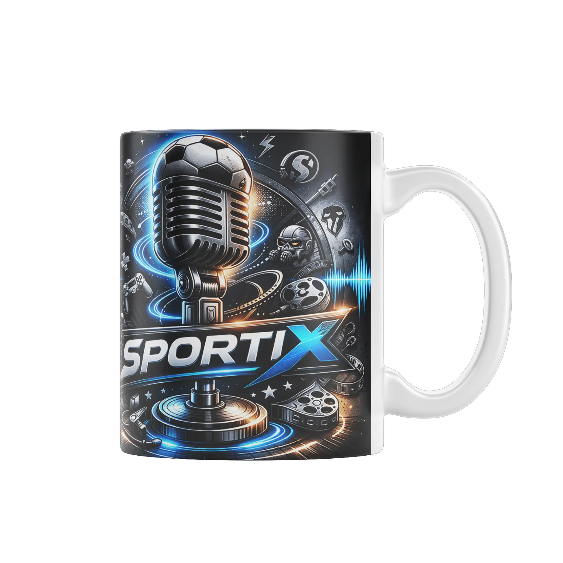 Caneca O Microfone "Old School" - Imagem 1