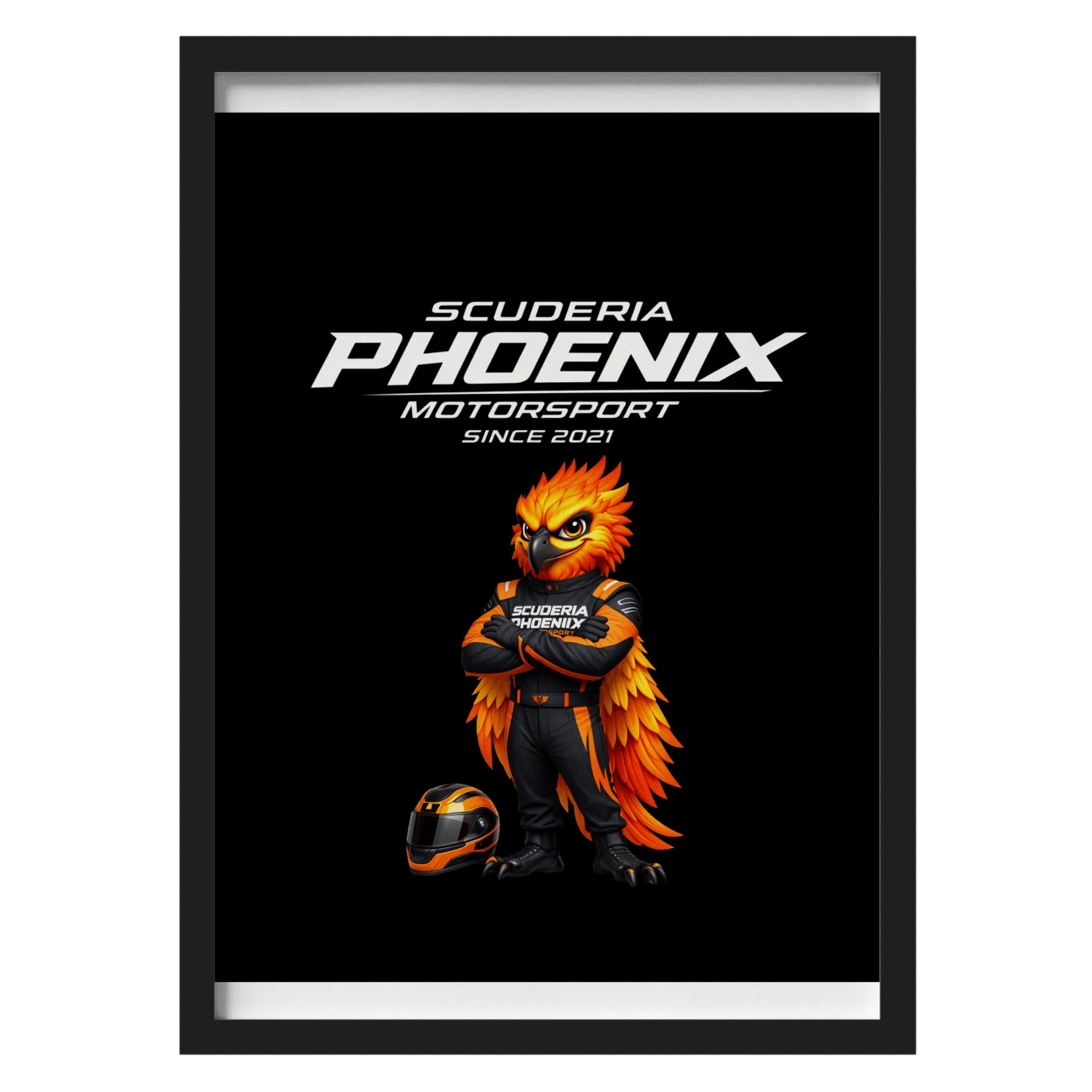 Quadro Ashes mascote da Scuderia Phoenix Motorsport - Imagem 1