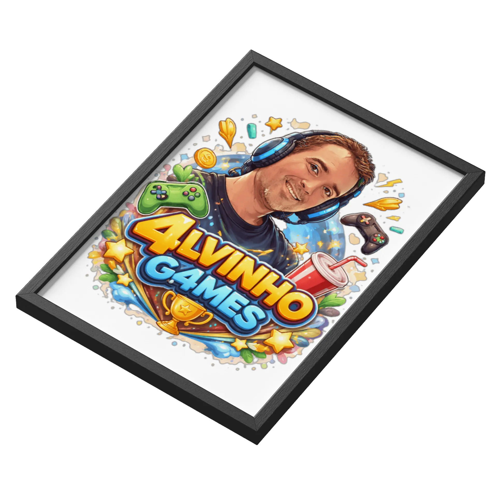 Quadro Alvinho Games  - Imagem 3