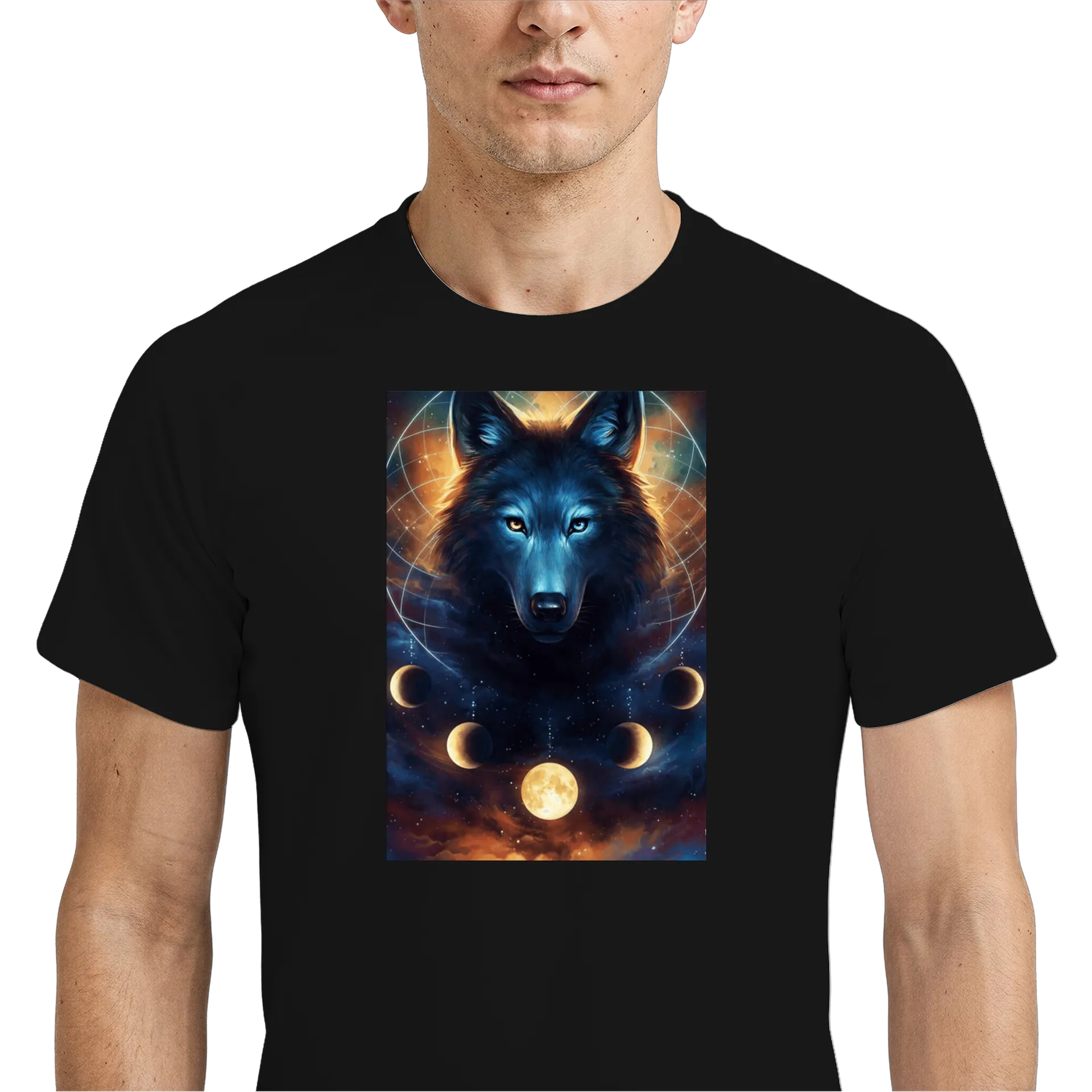 Camiseta Dry Fit Lobo Espacial 100% Polyester - Imagem 4