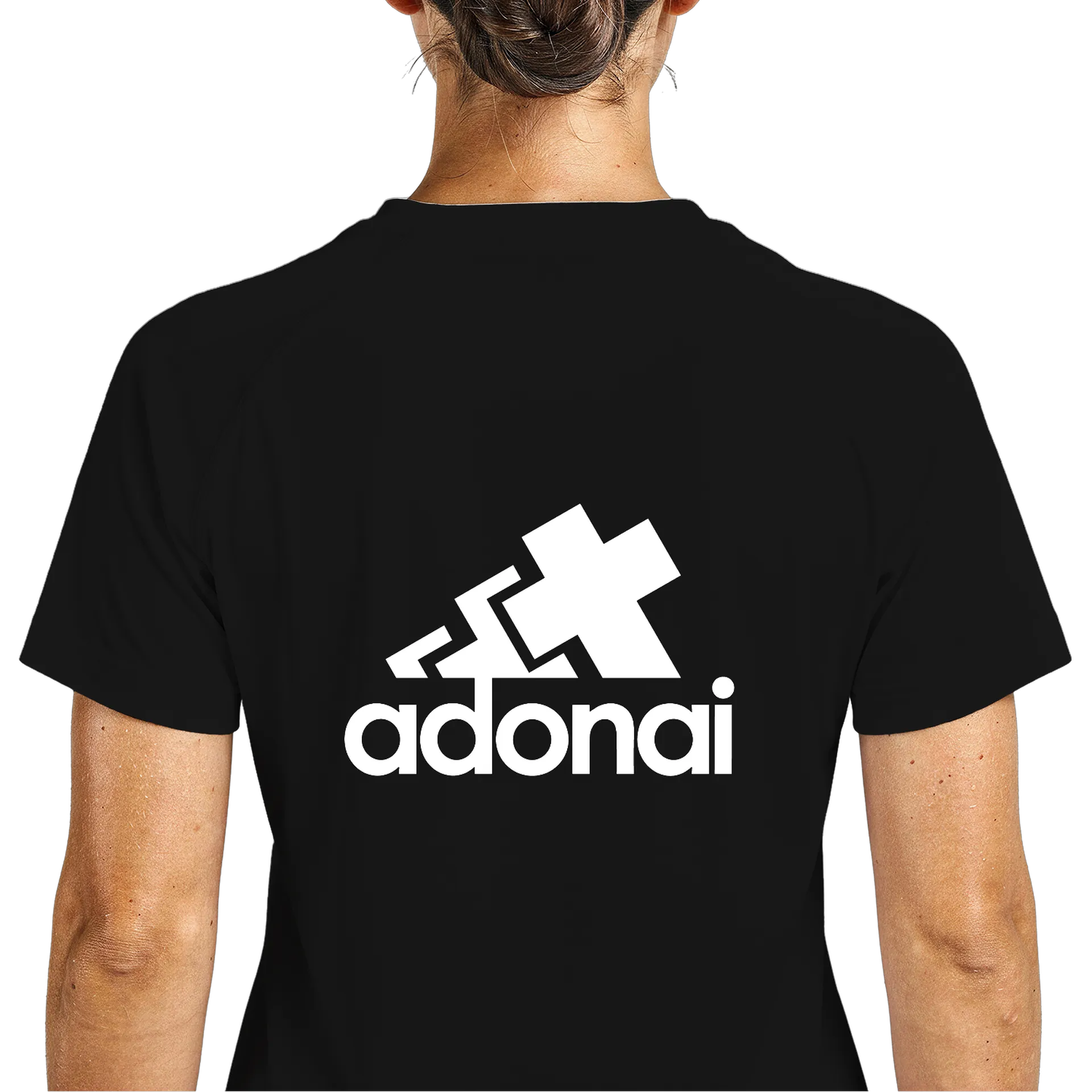 Camiseta Dry Fit Logo Adomii Tipográfico 100% Poliéster de PUBLI UP  — imagem 5 de 6
