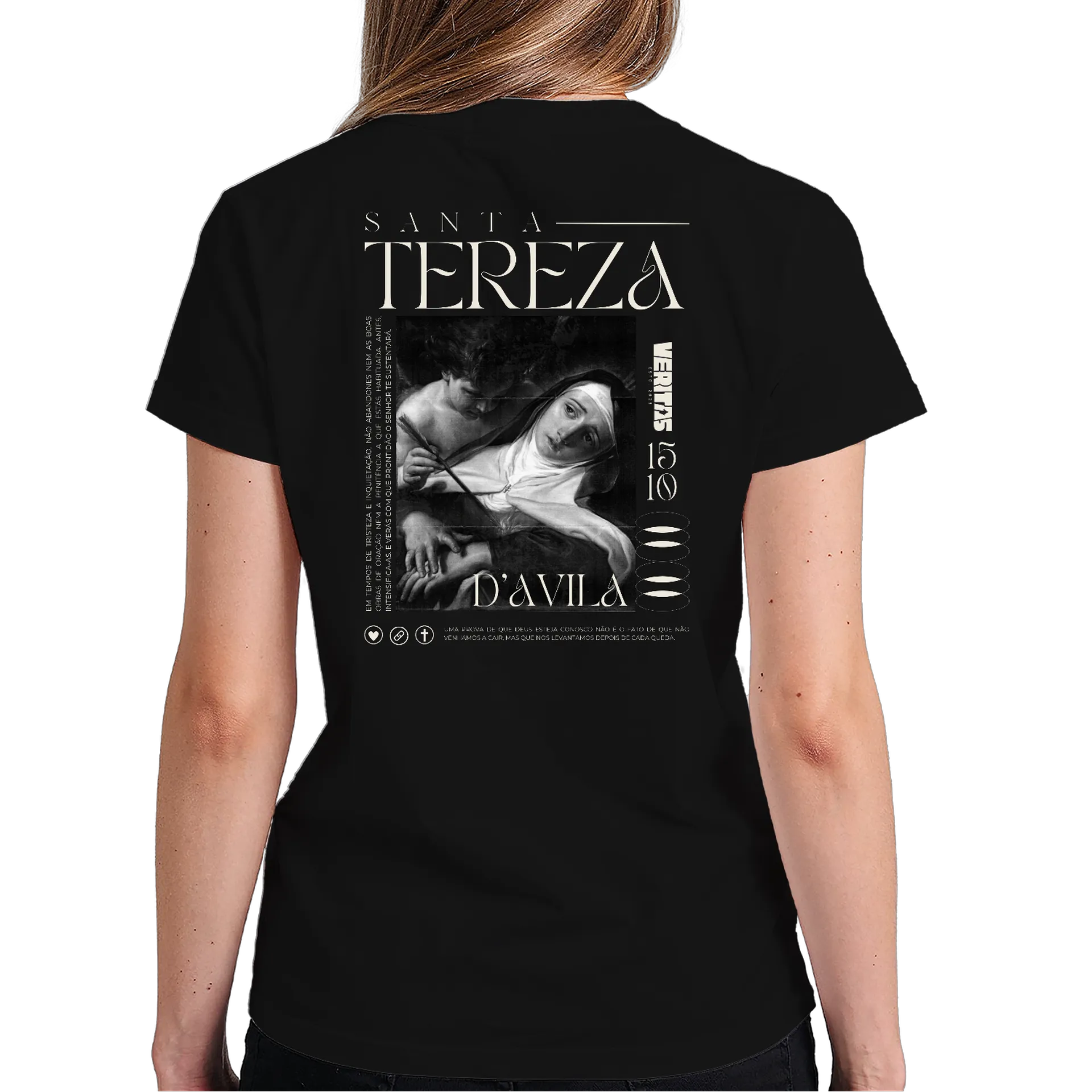 Camiseta - Santa Tereza d'Ávila - Imagem 6