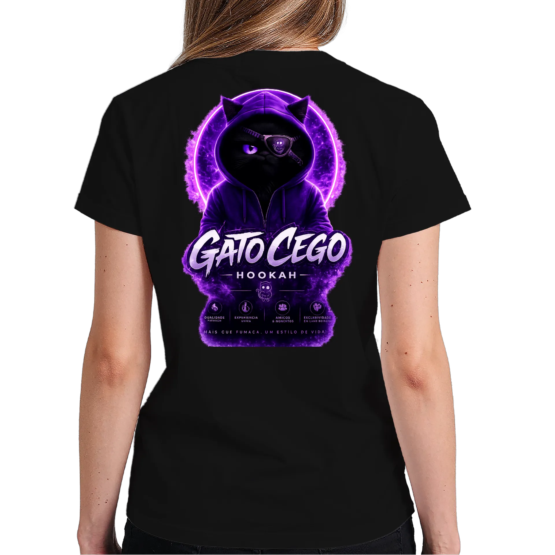 Camiseta Gato Cego Tradicional - Imagem 6