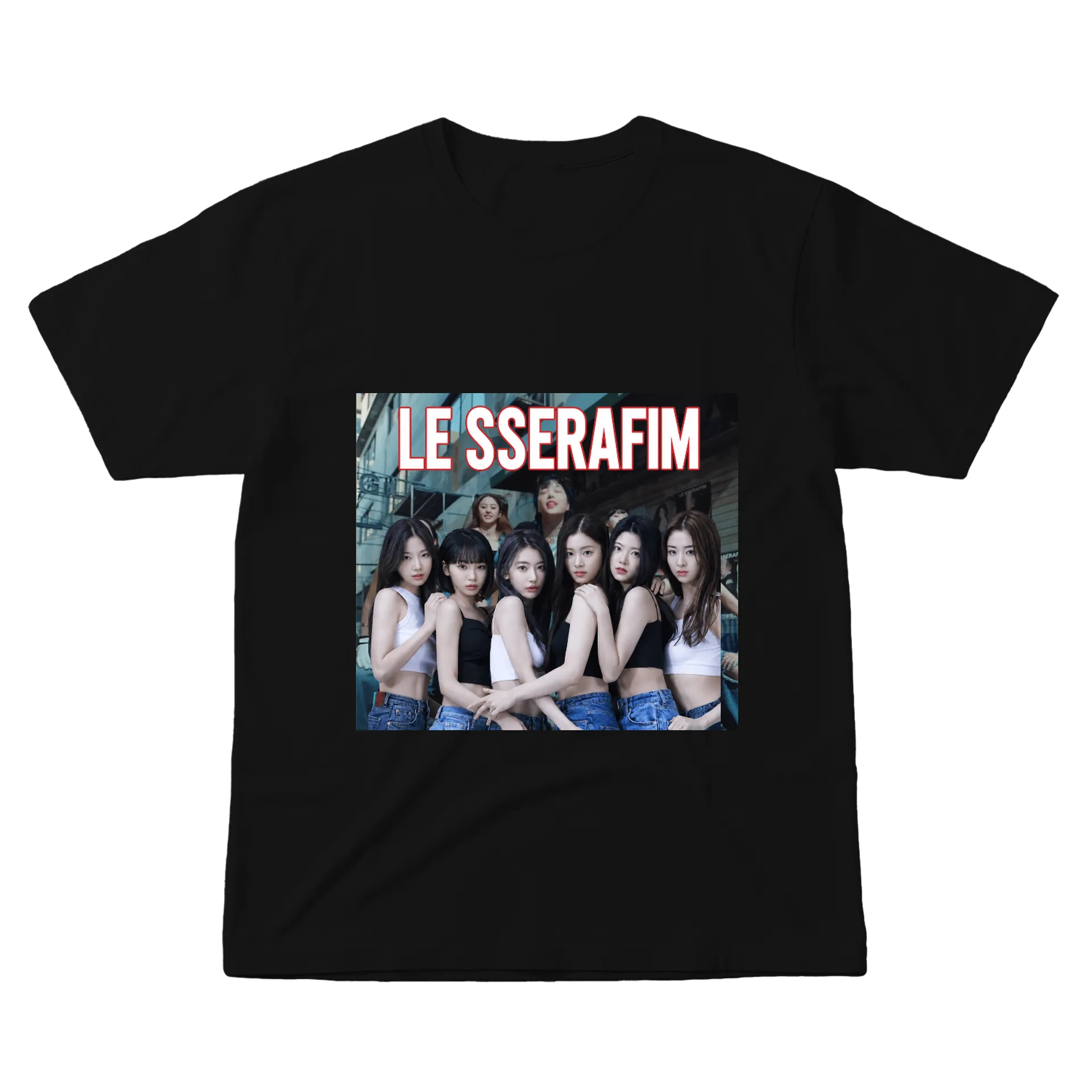 K-POP: GRUPO LE SSERAFIM de MEGA ARTE.