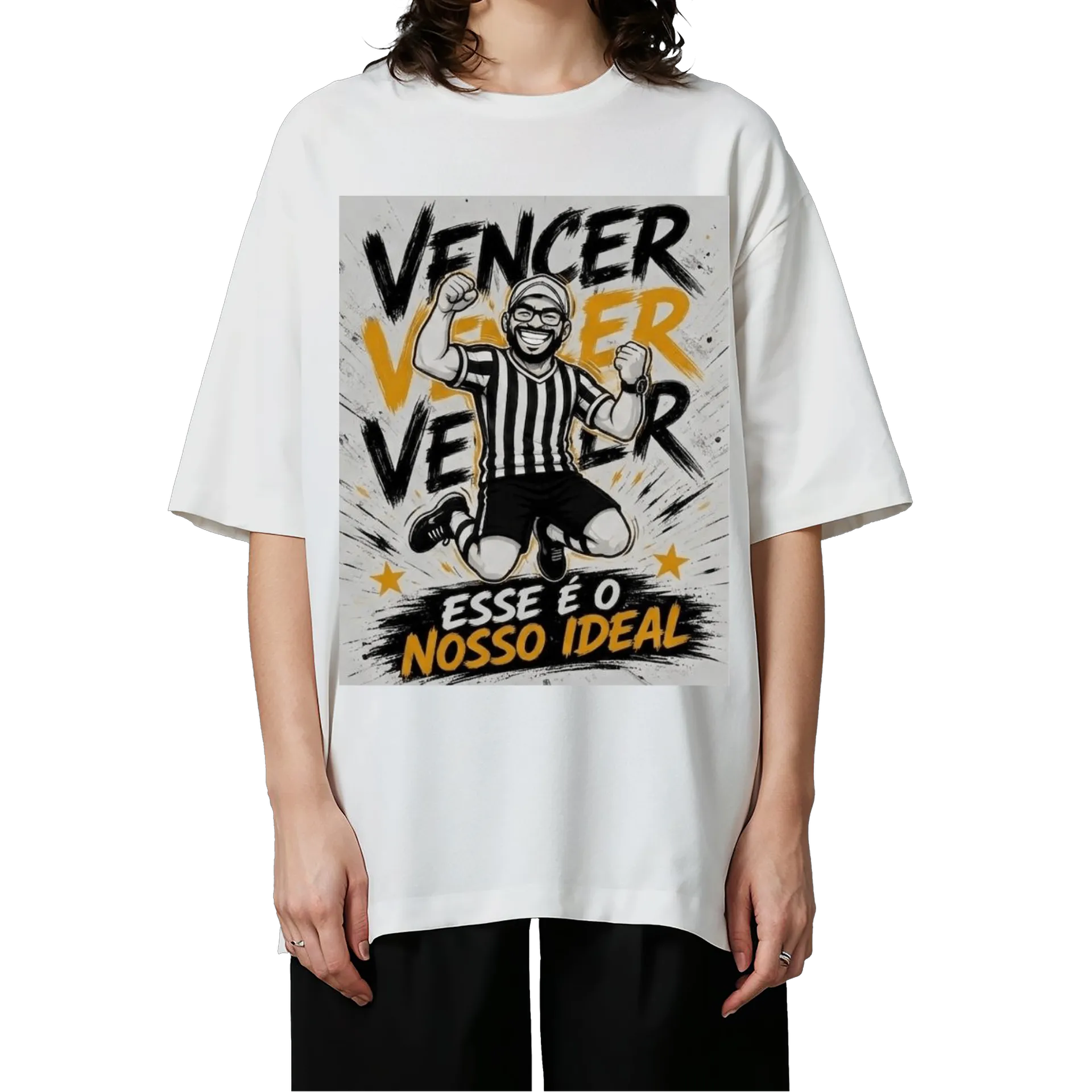 Camiseta Oversized V3 Branca - Imagem 3