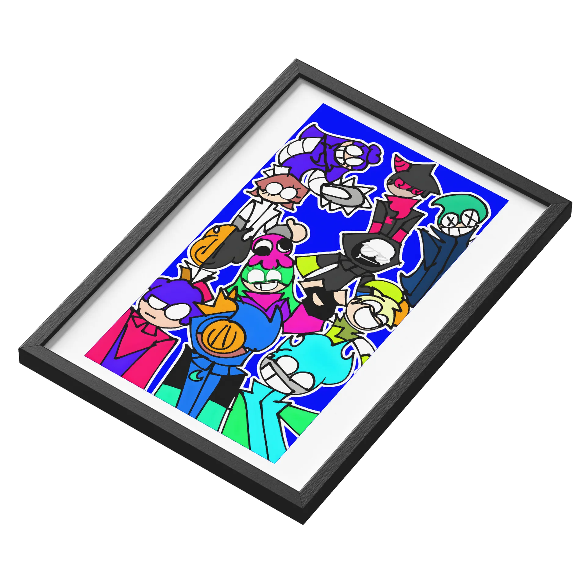 Quadro Estampa Grupos Carismáticos A3 com Vidro MDF e Vidro de XElectronz — imagem 3 de 3