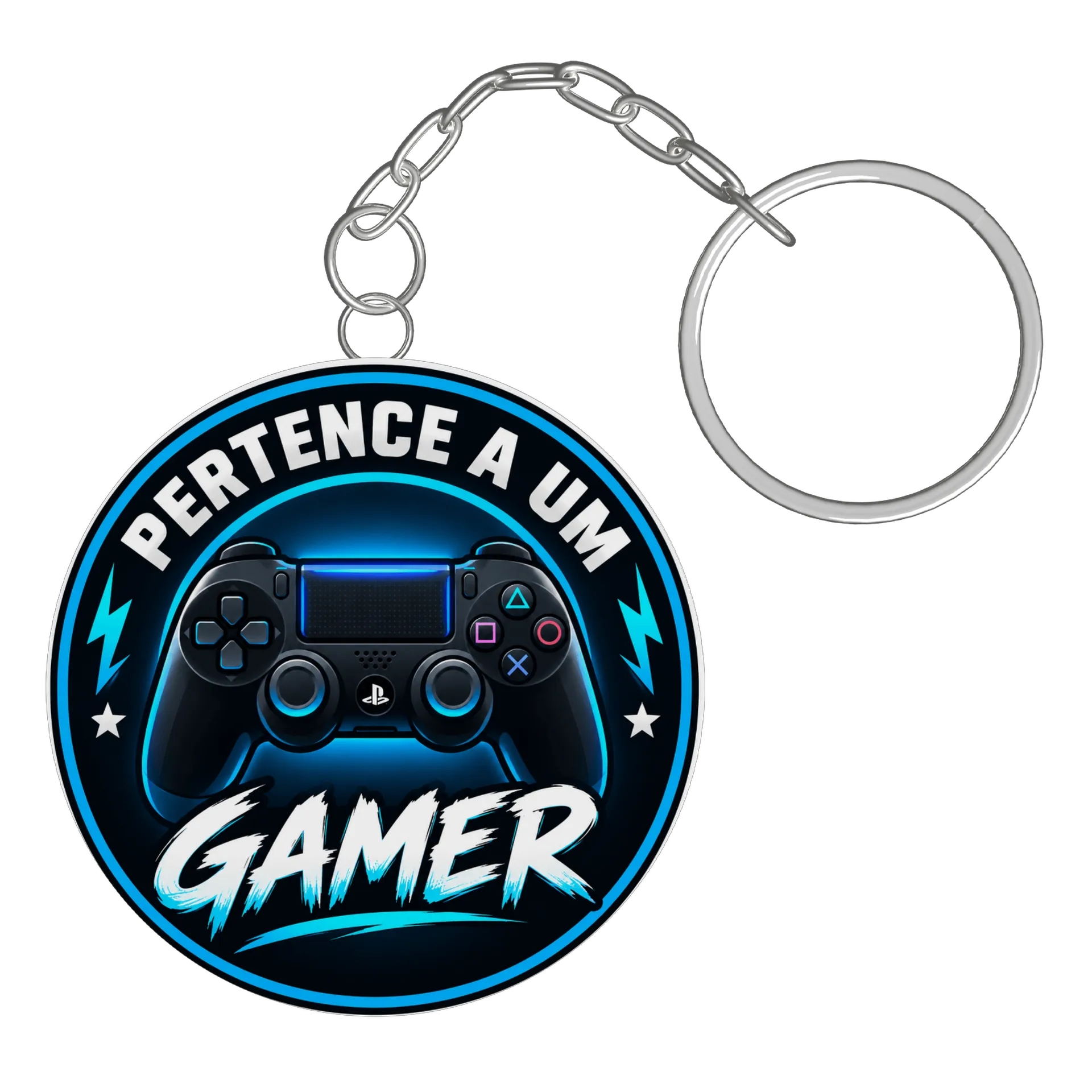 Chaveiro PERTENCE A UM GAMER  - Imagem 2