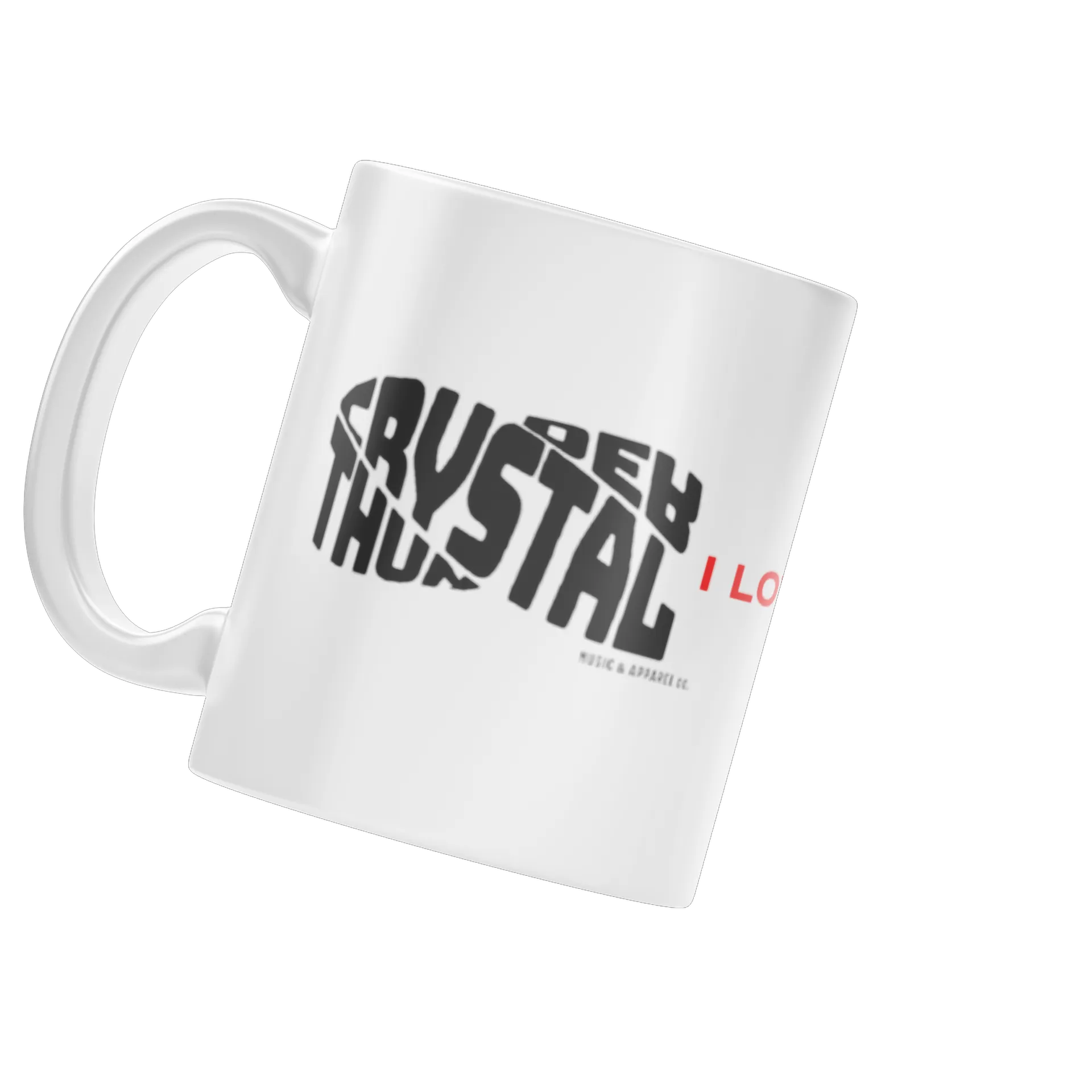 Caneca CMB "Crystal Thunder" - I Love Funk de Crystal Music Brasil