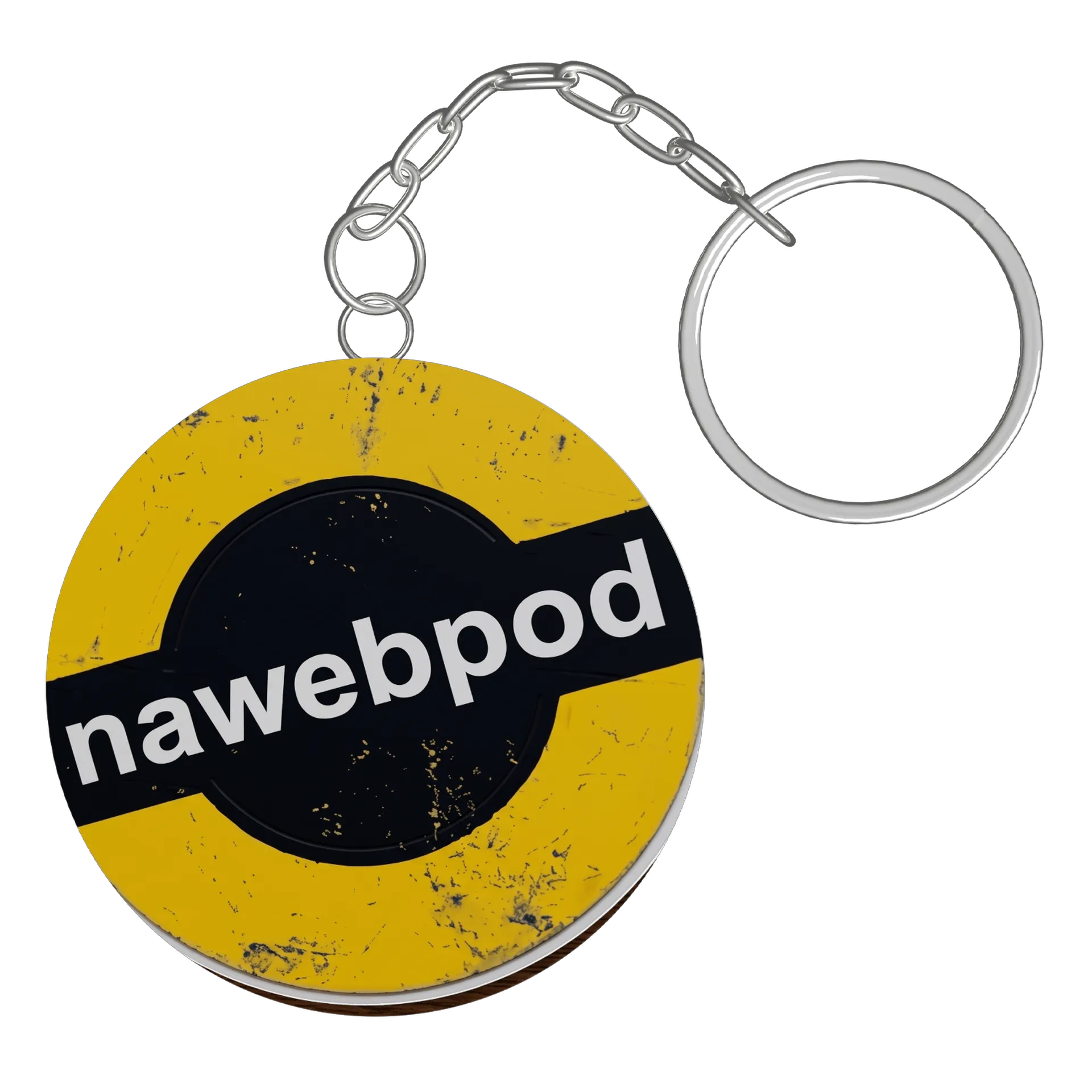 Chaveiro personalizado de NAWEBPOD — imagem 2 de 3