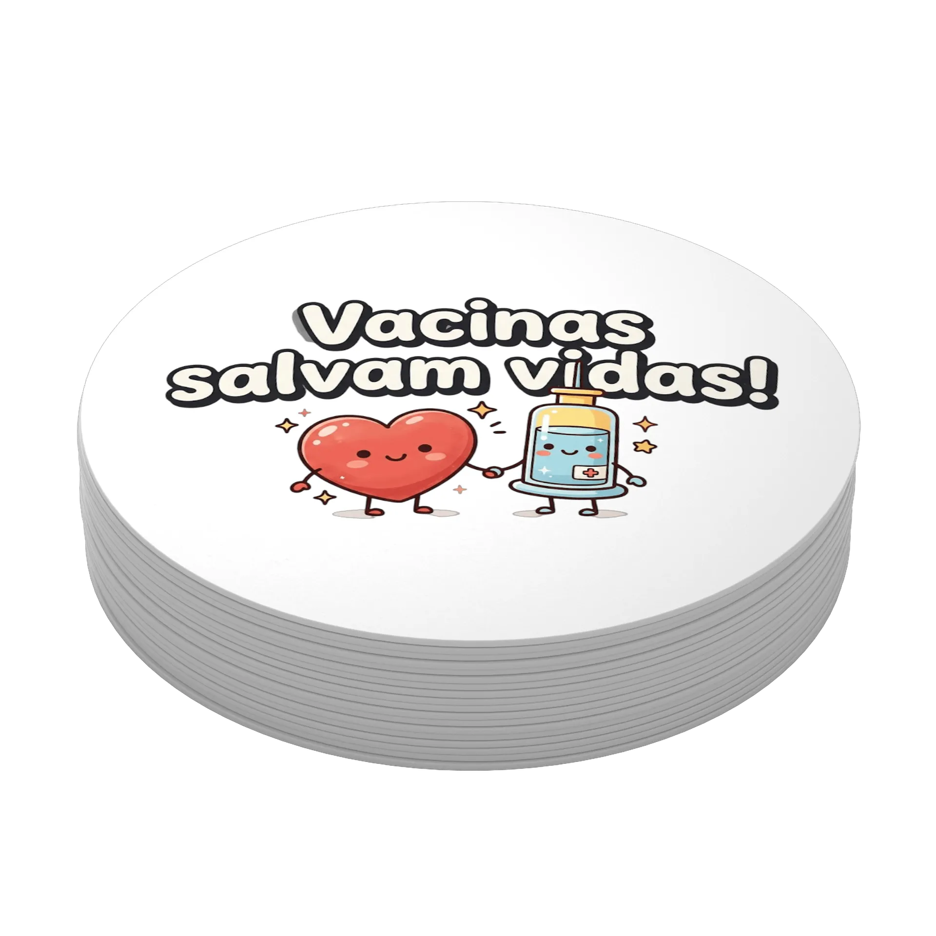 Porta-copos personalizado vacina - Imagem 4