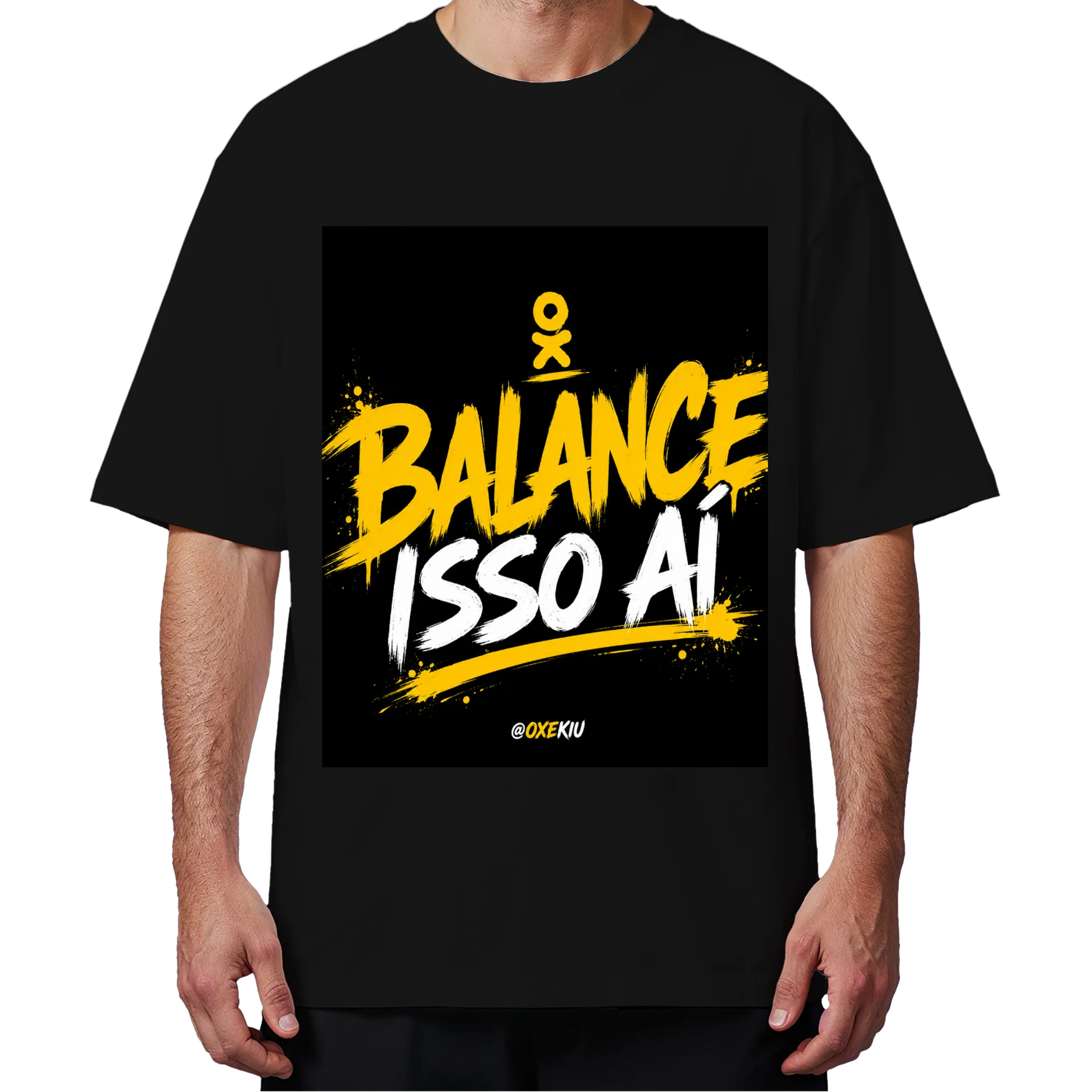 Camiseta Oversized “Balança” 100% Algodão - Imagem 4