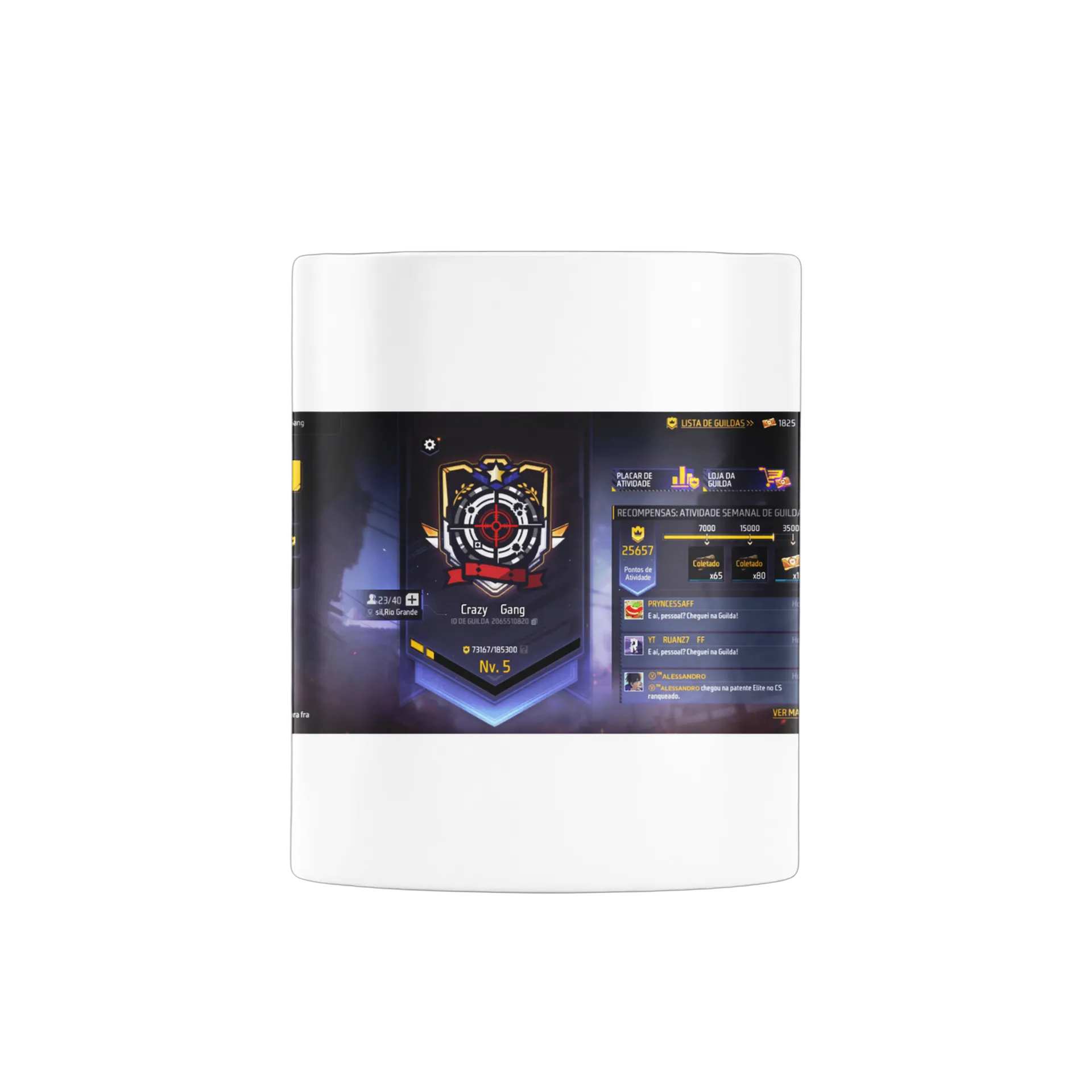 Caneca personalizada de gilda - Imagem 2
