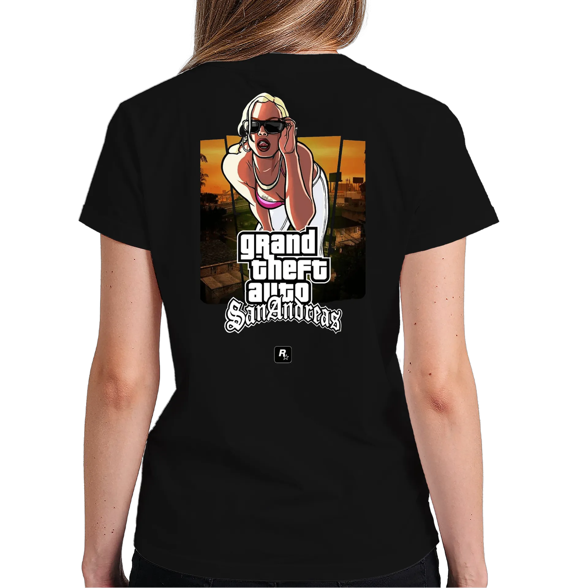 Camiseta Grand Theft Auto San Andreas 100% Algodão - Imagem 6