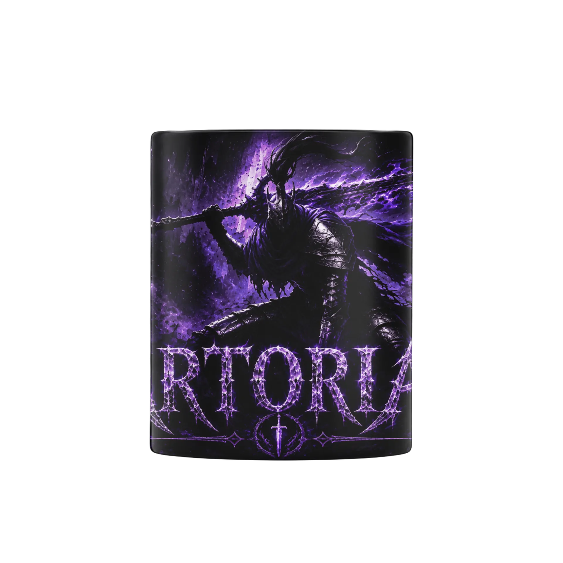 Caneca Dark Souls Artorias Estampa Roxa 325ml - Imagem 2