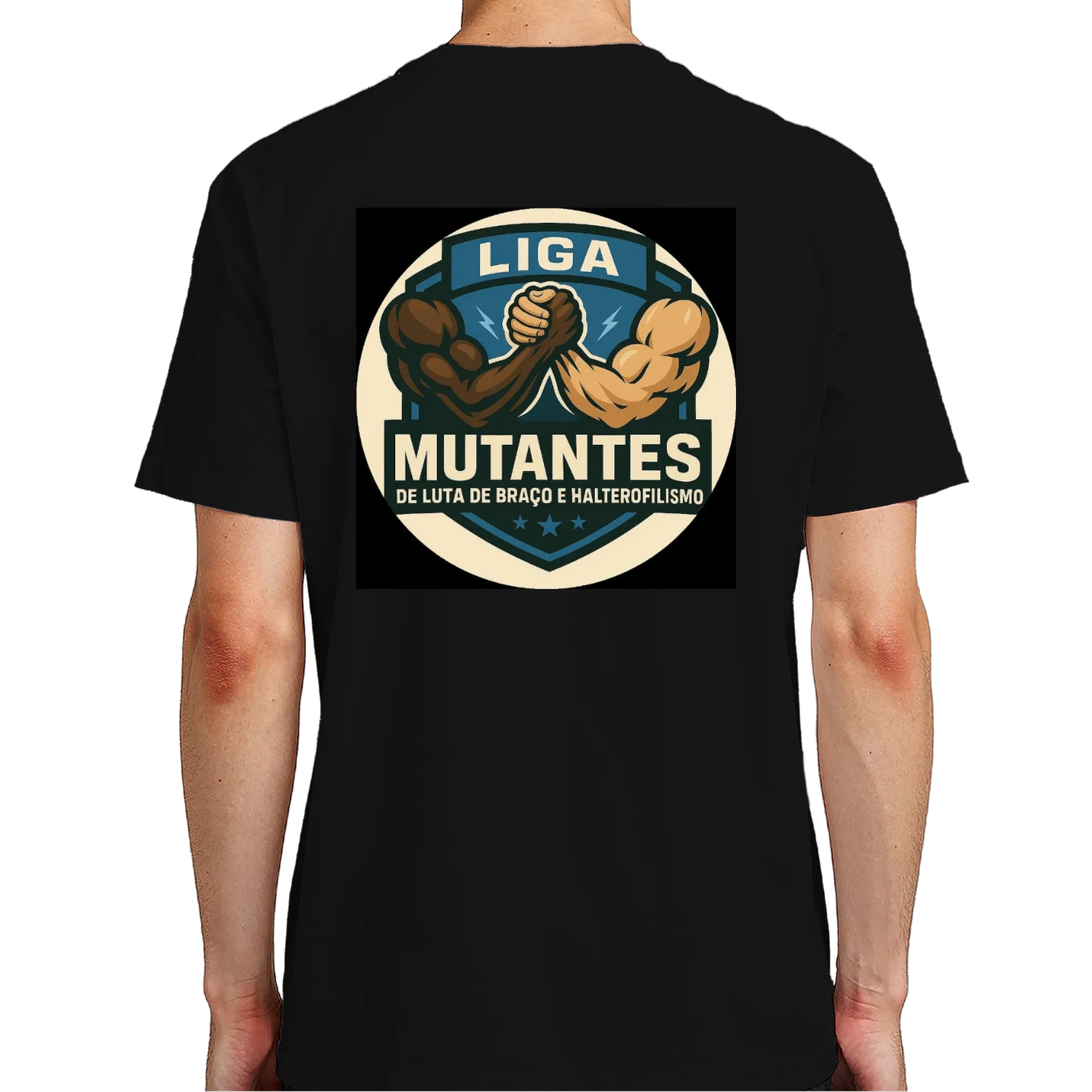 Camiseta Liga Mutantes de Luta de Braço e HSua Criatividade! - Imagem 7