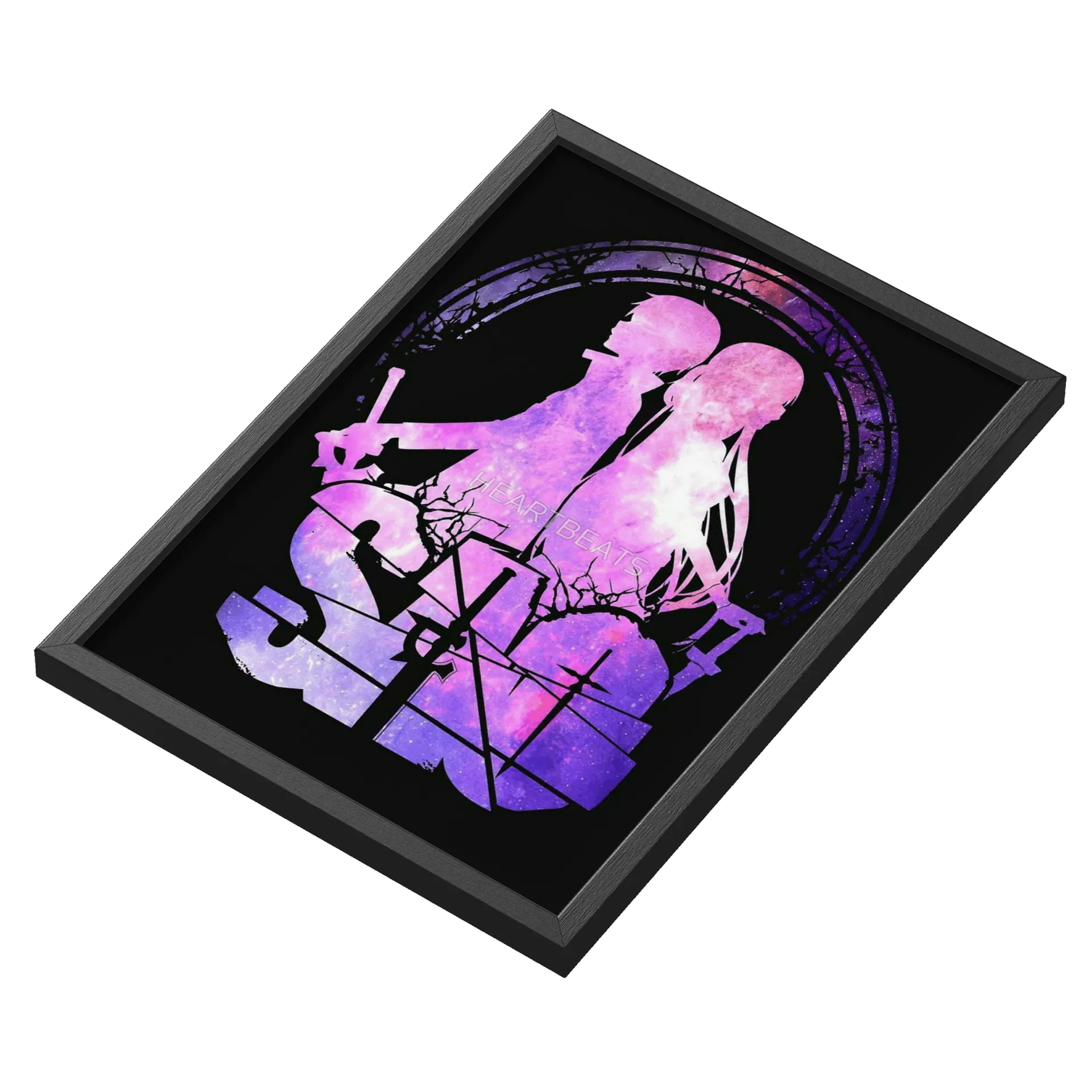 Quadro A3 personalizado Com Vidro SAO - Imagem 3