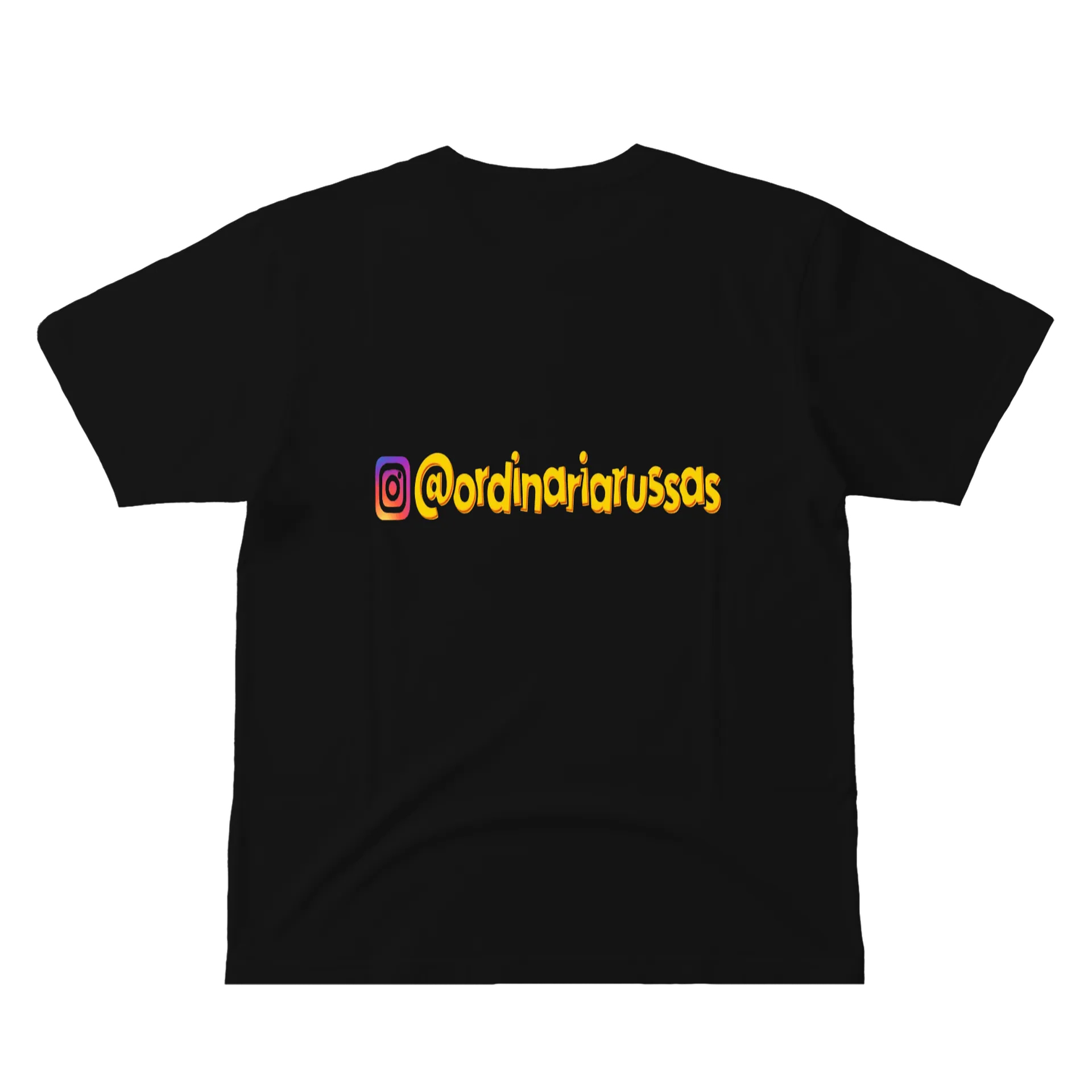 Camiseta Personagem TikTok Neon Azul Vermelho 100% Algodão de Manoecorpus — imagem 2 de 6