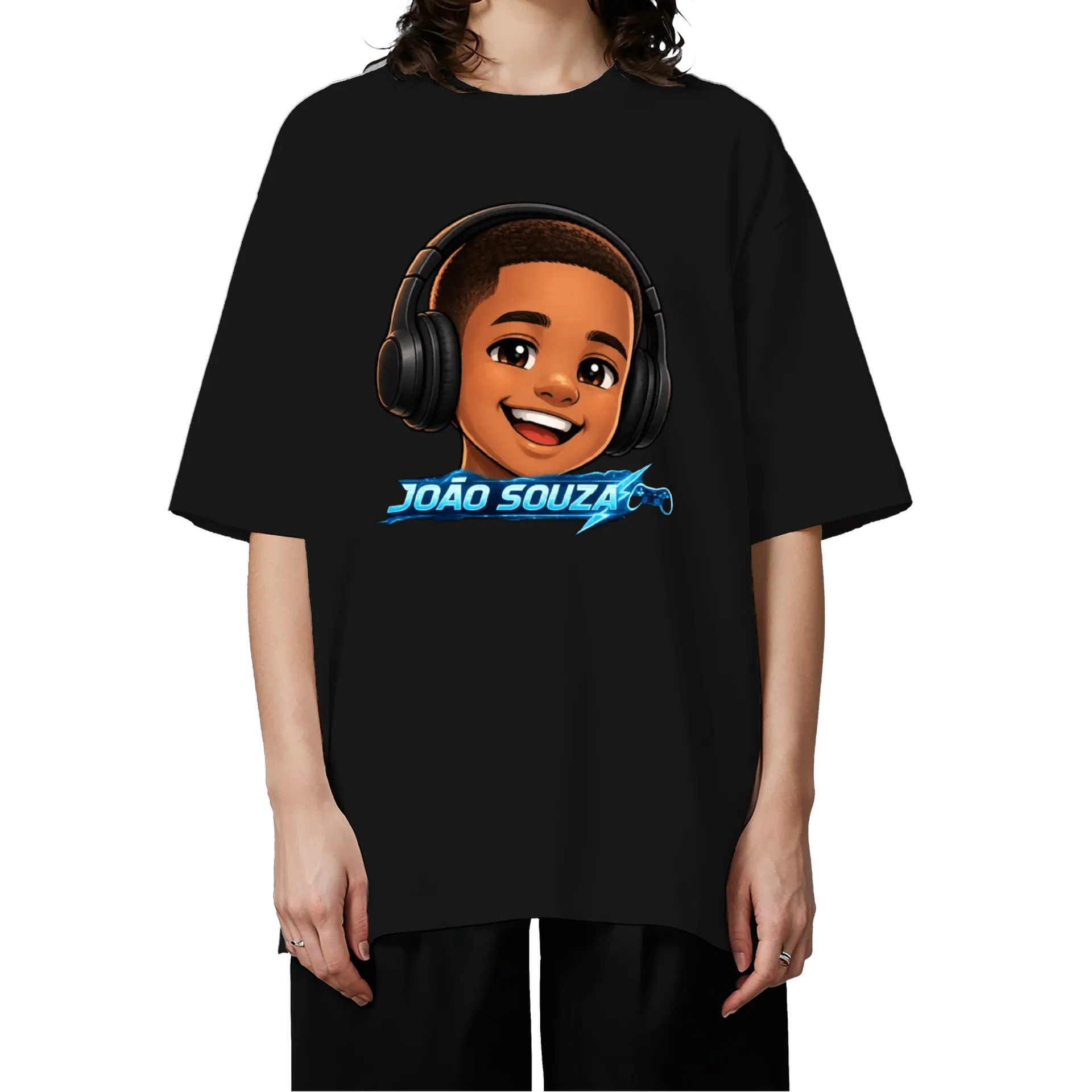 Camiseta Oversized Do Canal João Souza - Imagem 3
