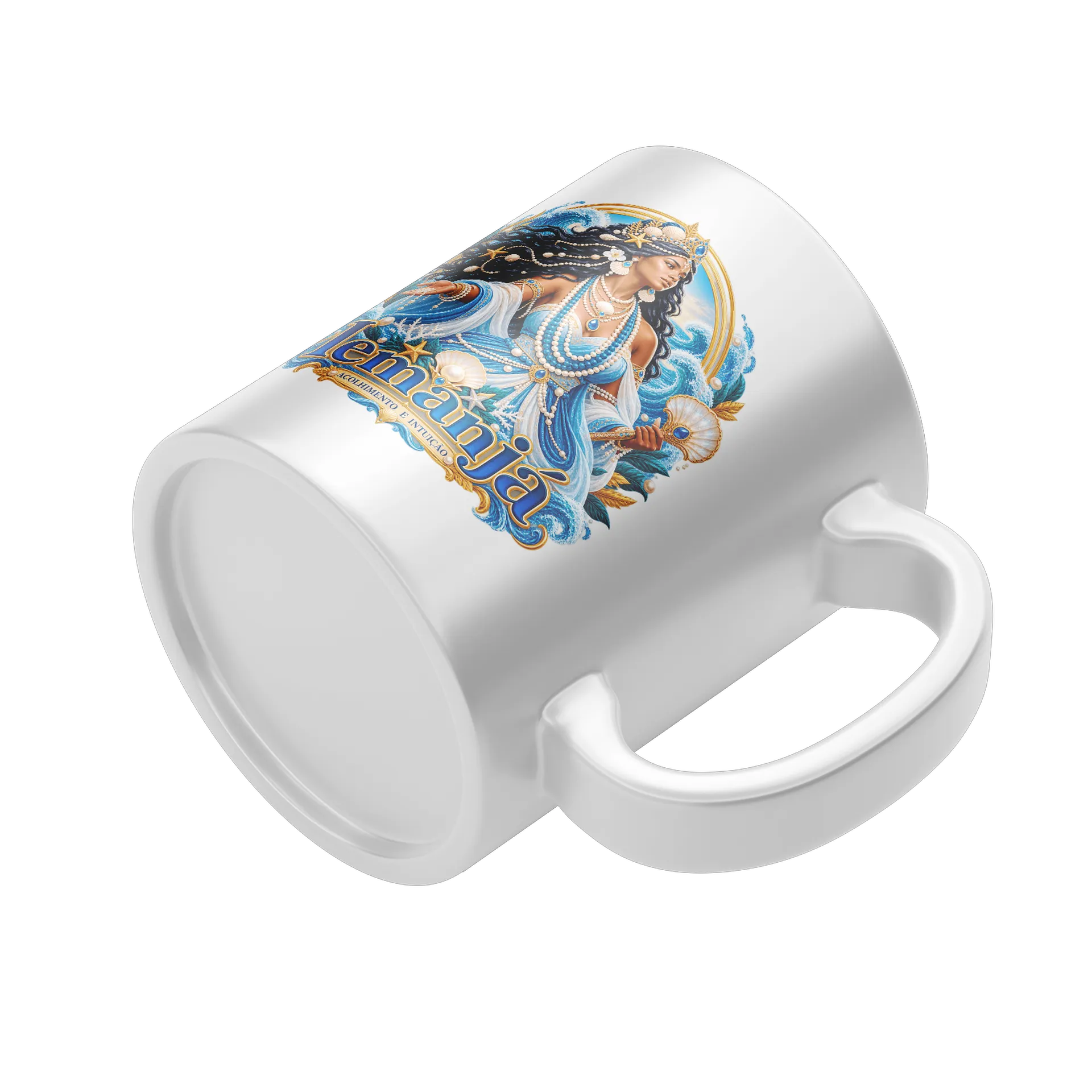 Caneca Iemanjá  de Girassol Místico  — imagem 4 de 4