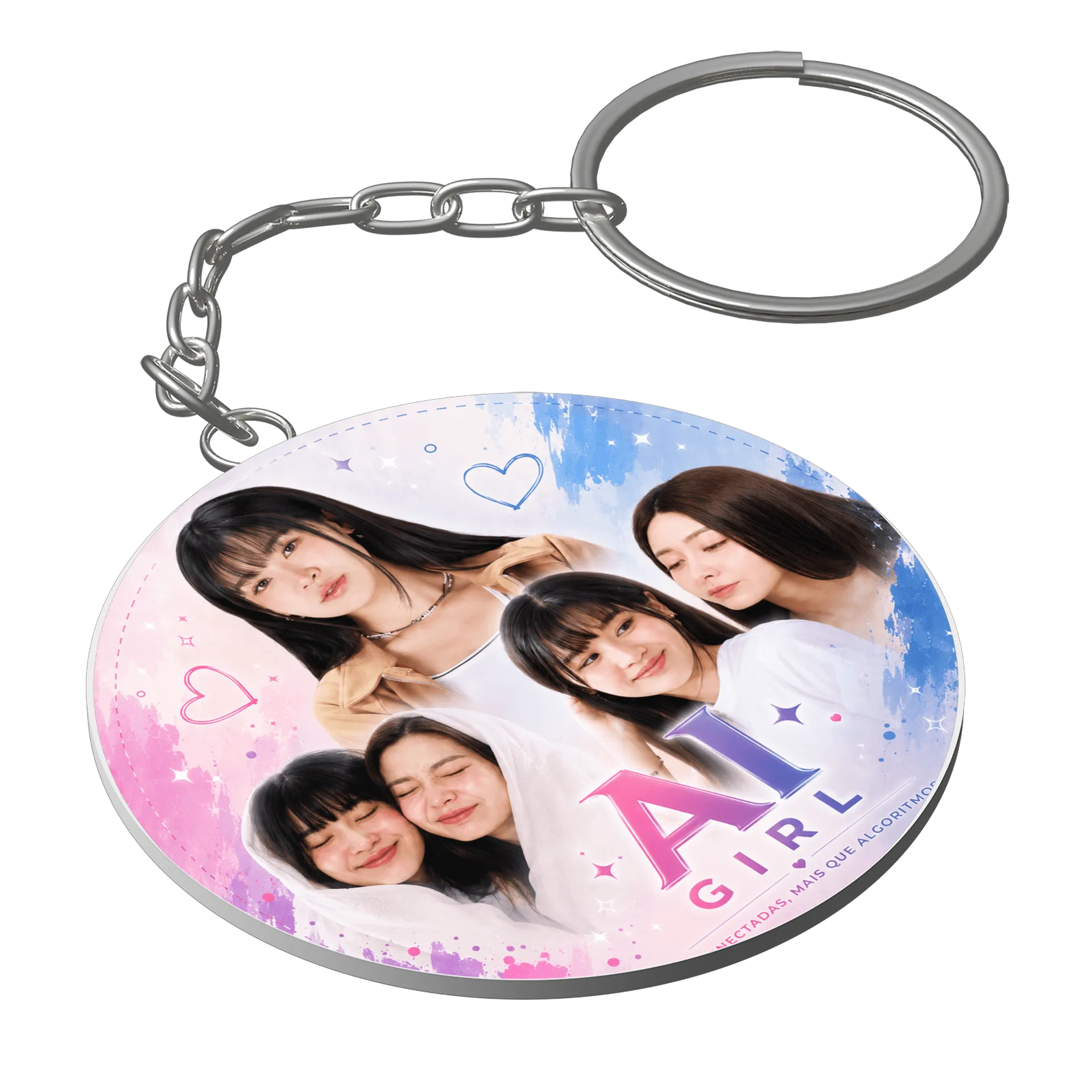 Chaveiro personalizado #AiGirlSeries - Imagem 1