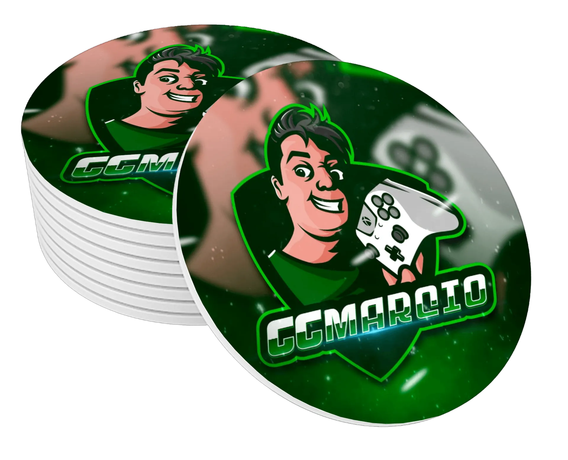 Porta-copos personalizado GGMarcio LOGO - Imagem 1