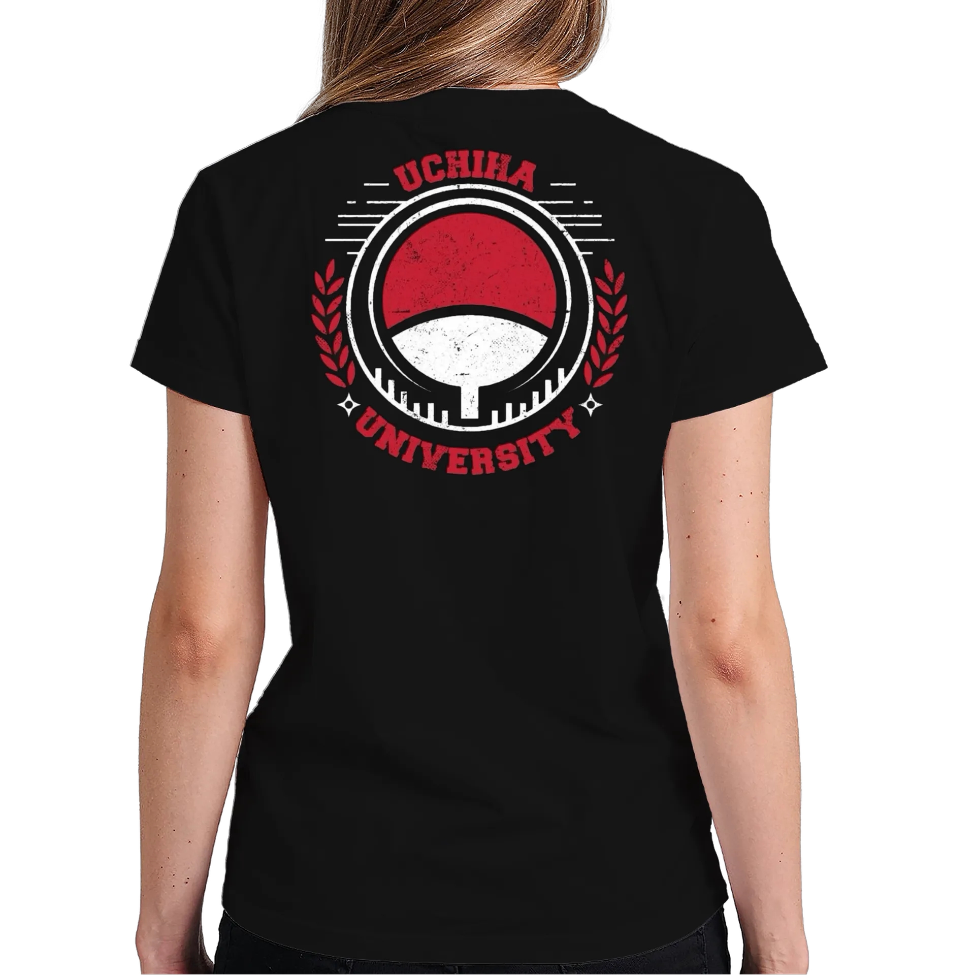 Camiseta Uchiha University Estampa Tipográfica 100% Algodão - Imagem 6